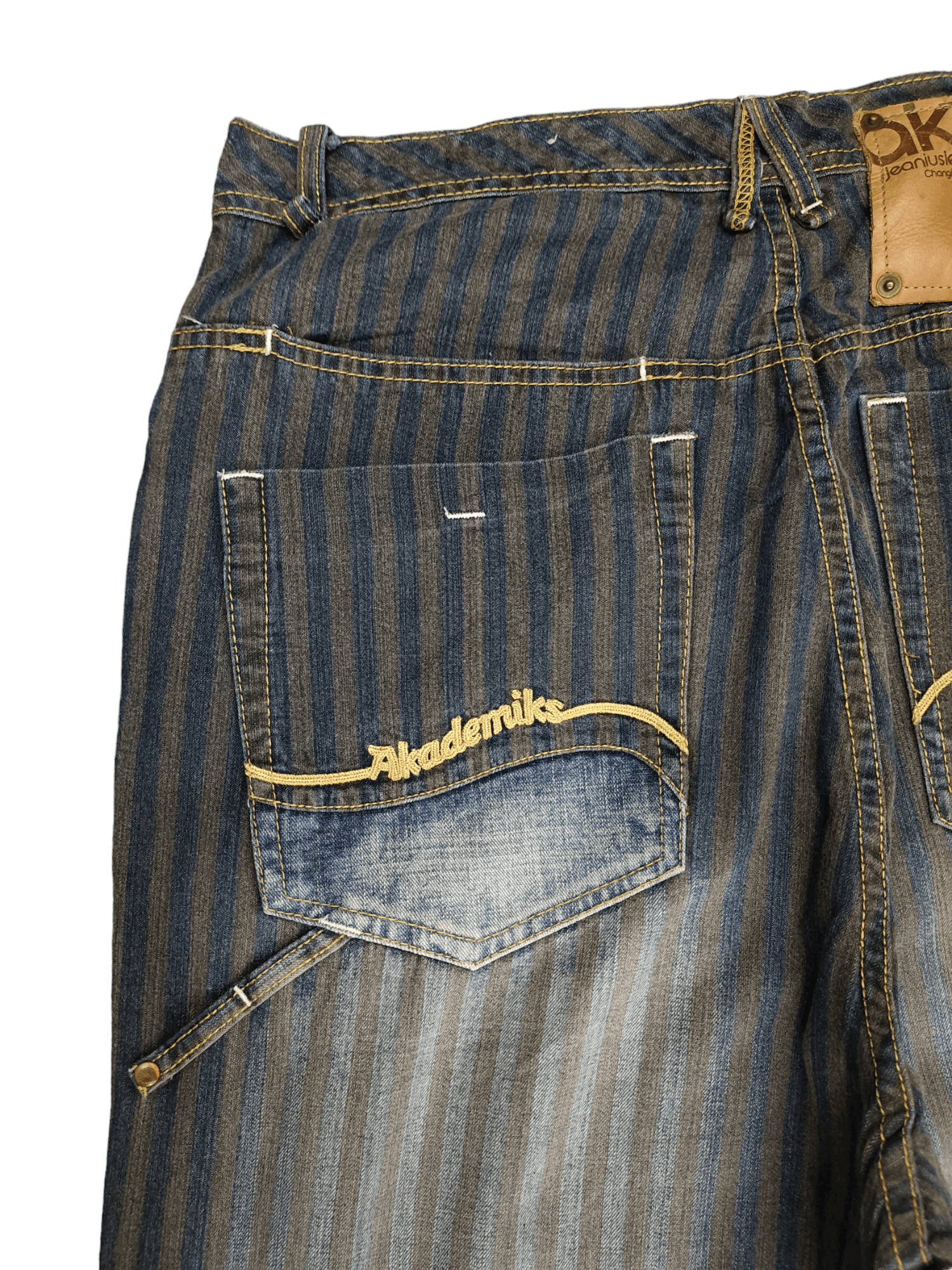 Akademiks Baggy Jeans Akedamiks Denim Wide Leg Y2k Jnco Streetwear Size US 34 / EU 50 - 4 Thumbnail