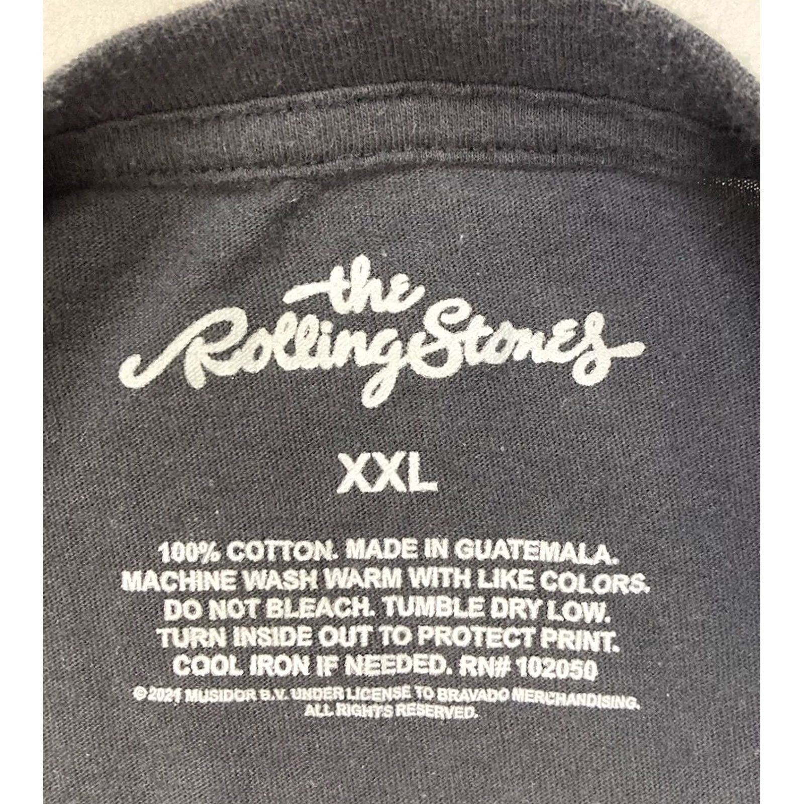 Vintage VINTAGE The Rolling Stones US Tour 1975 Graphic T-shirt Women XXL Black Short Sleeve Size XXL / US 16-18 / IT 52-54 - 4 Thumbnail