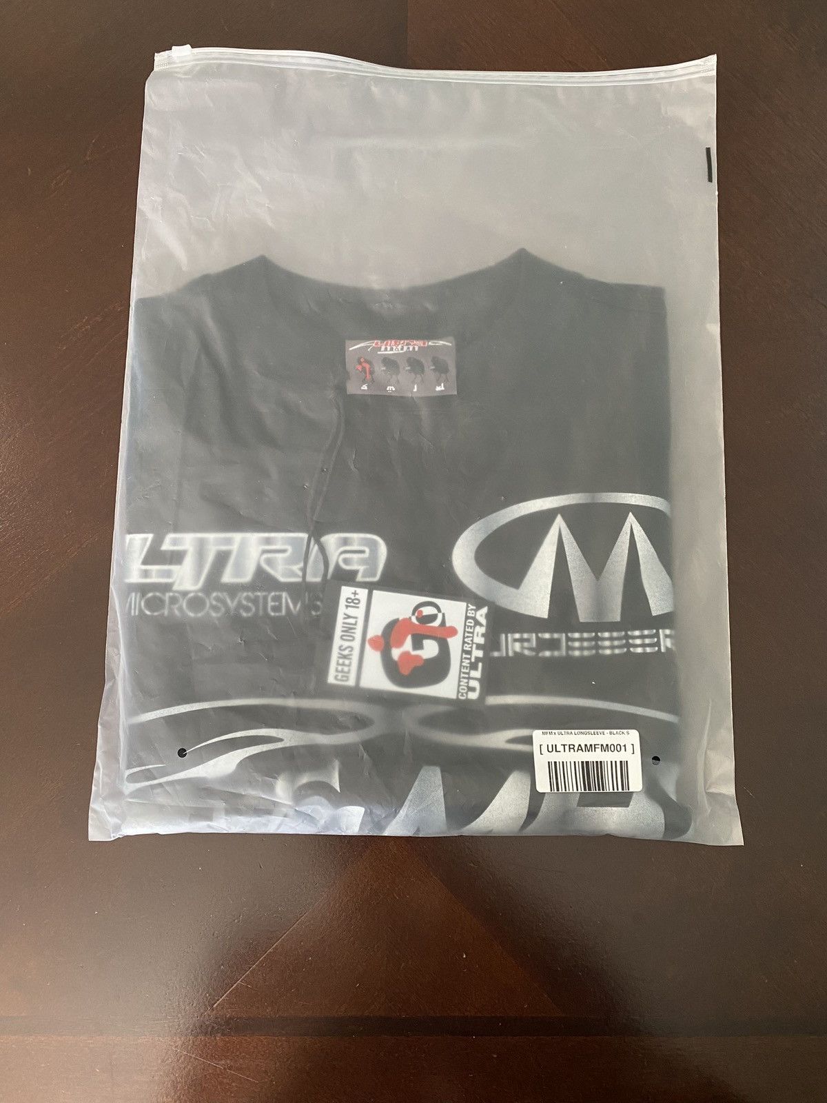 image of Mfm X Ultra Long-Sleeve Black, Men's (Size Small)