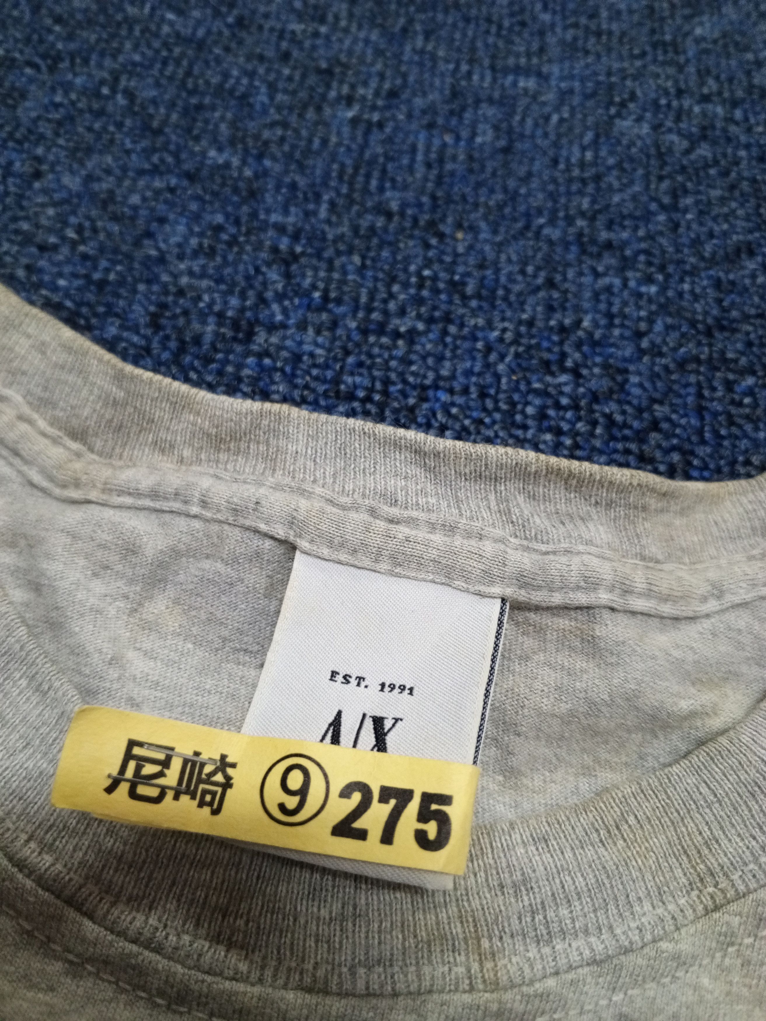 Armani Exchange × Designer × Vintage ARMANI EXCHANGE 90S TSHIRT Size US L / EU 52-54 / 3 - 6 Thumbnail