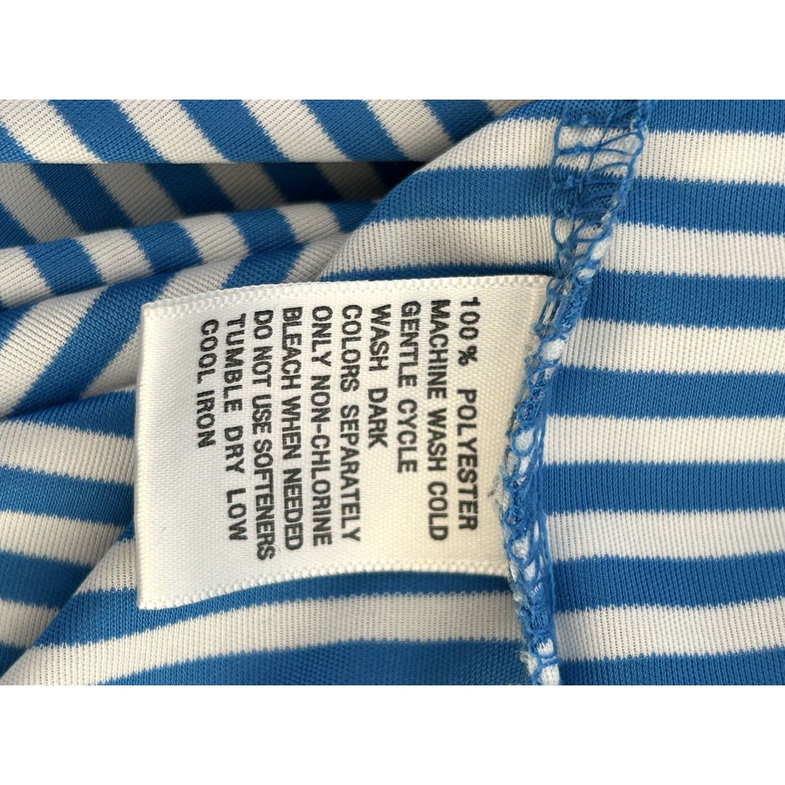 Vintage VINTAGE Men's Greg Norman Blue White Striped Short Sleeve Golf Polo Shirt sz XL Size US XL / EU 56 / 4 - 5 Thumbnail