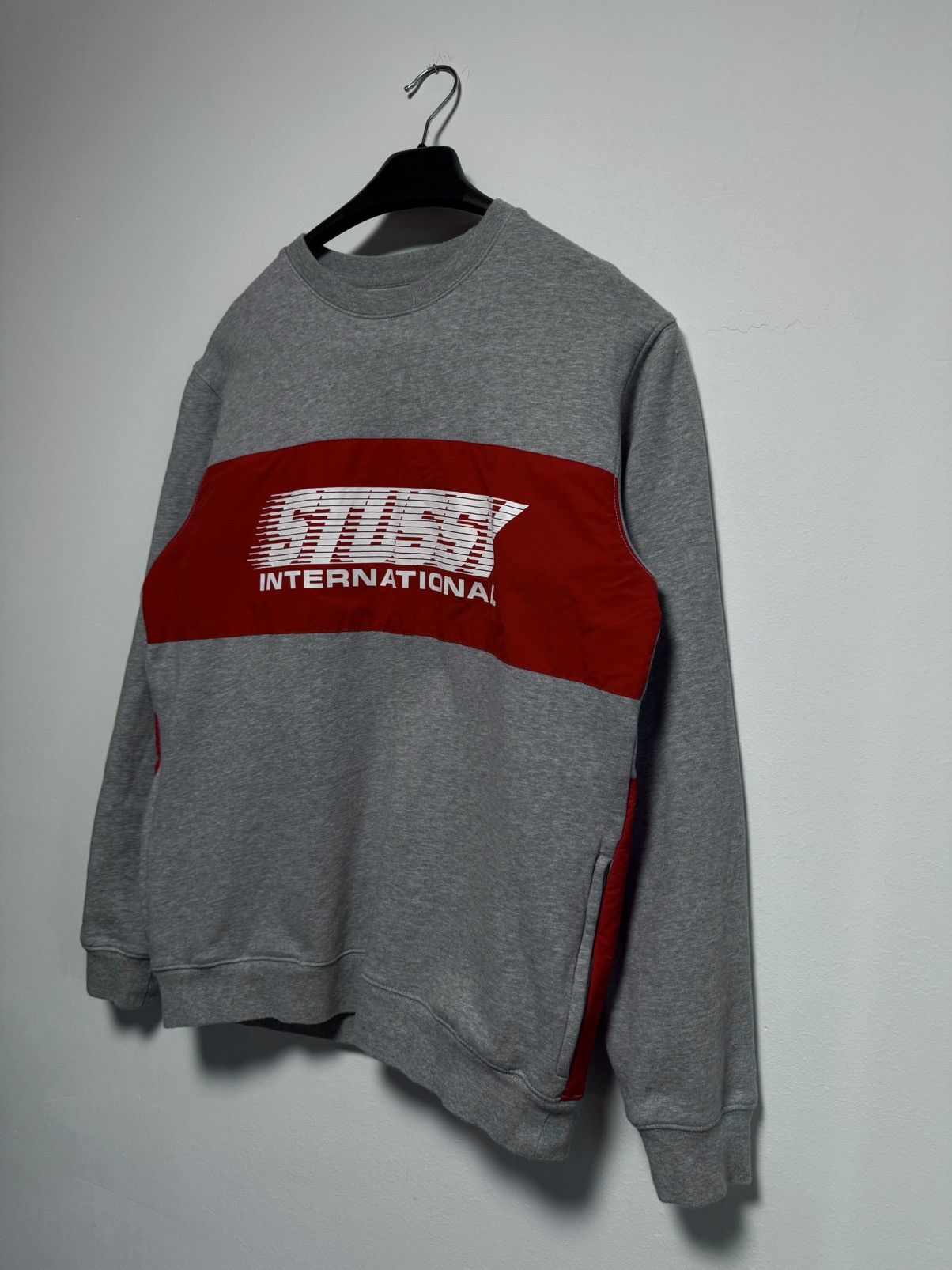 Stussy Stussy International Red Sweatshirt Men Streetwear Skate Size US L / EU 52-54 / 3 - 2 Thumbnail
