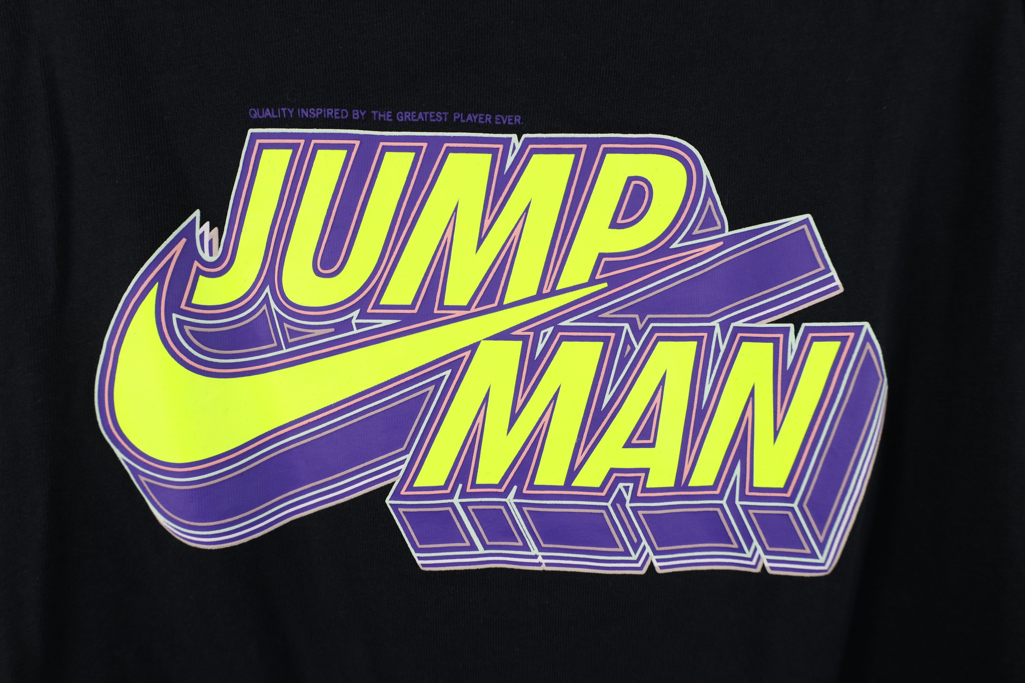 Nike Nike Air Jordan Spell Out Jump Man Tank Top T-Shirt Black Size US L / EU 52-54 / 3 - 4 Thumbnail