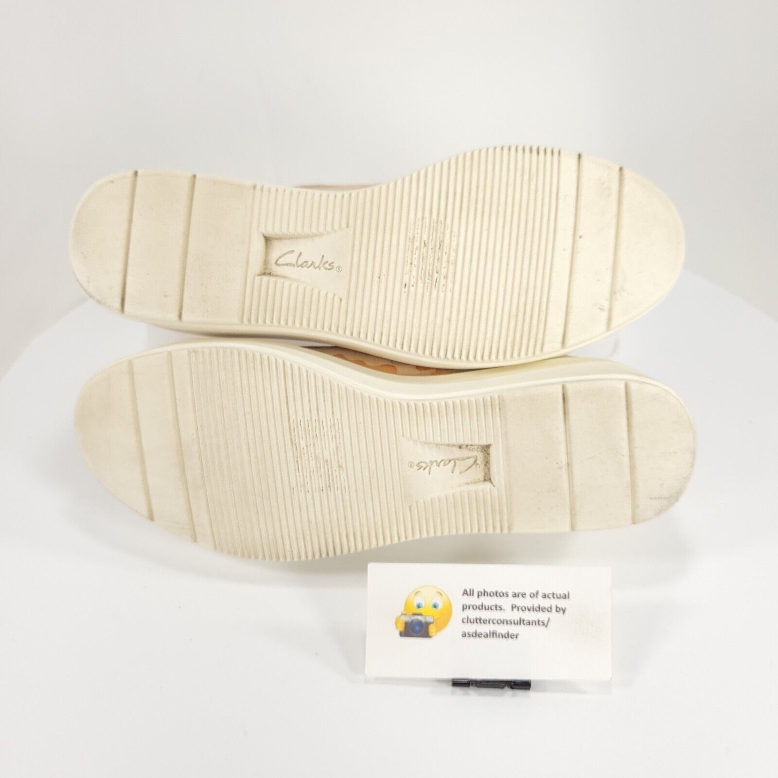 Clarks Collection by Clarks Shoe Womens Size 9.5 15160 Pink White Size US 9.5 / IT 39.5 - 9 Thumbnail