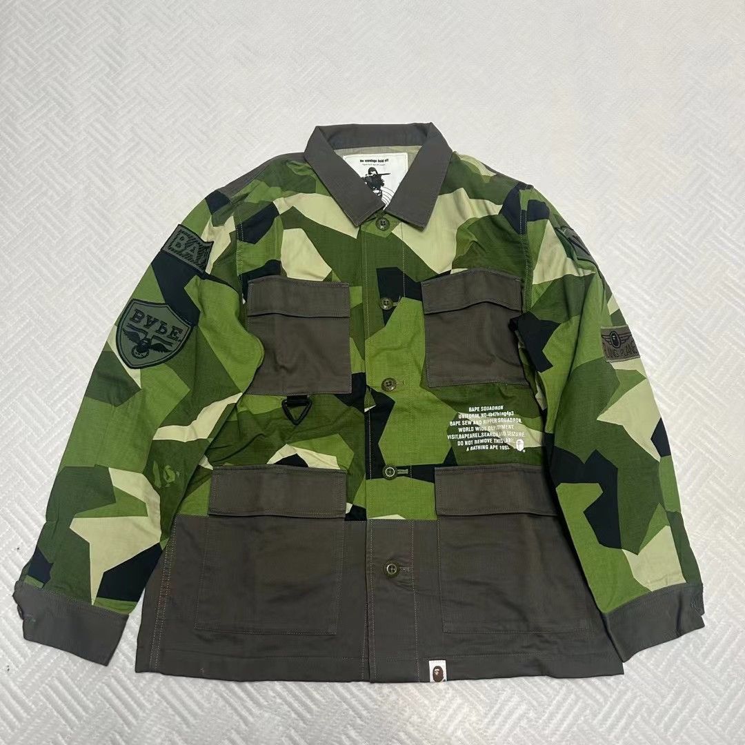 SPLINTER CAMO MILITARY SHIRT