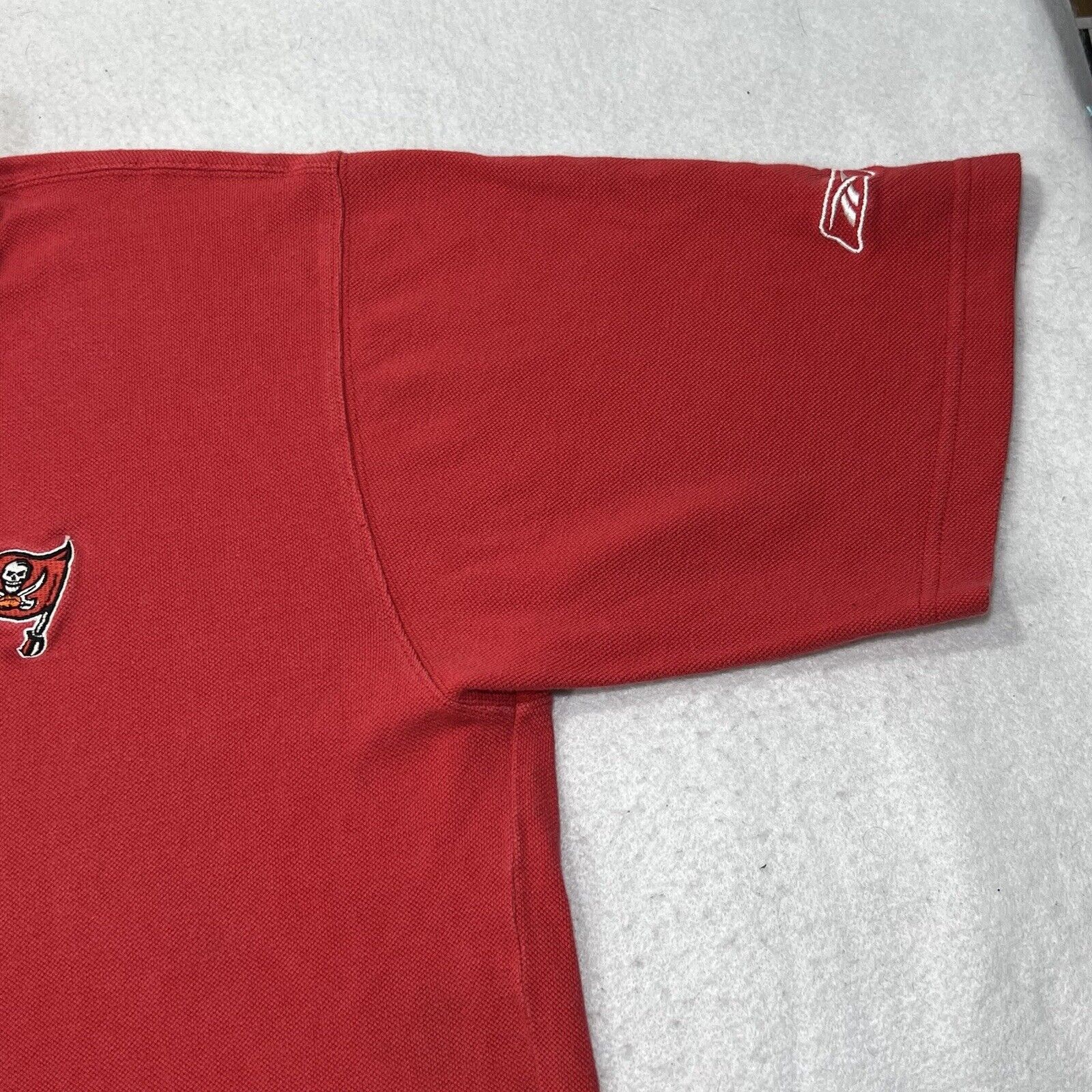 Reebok Reebok NFL Tampa Bay Buccaneers Oversized Polo Shirt Size US L / EU 52-54 / 3 - 4 Thumbnail