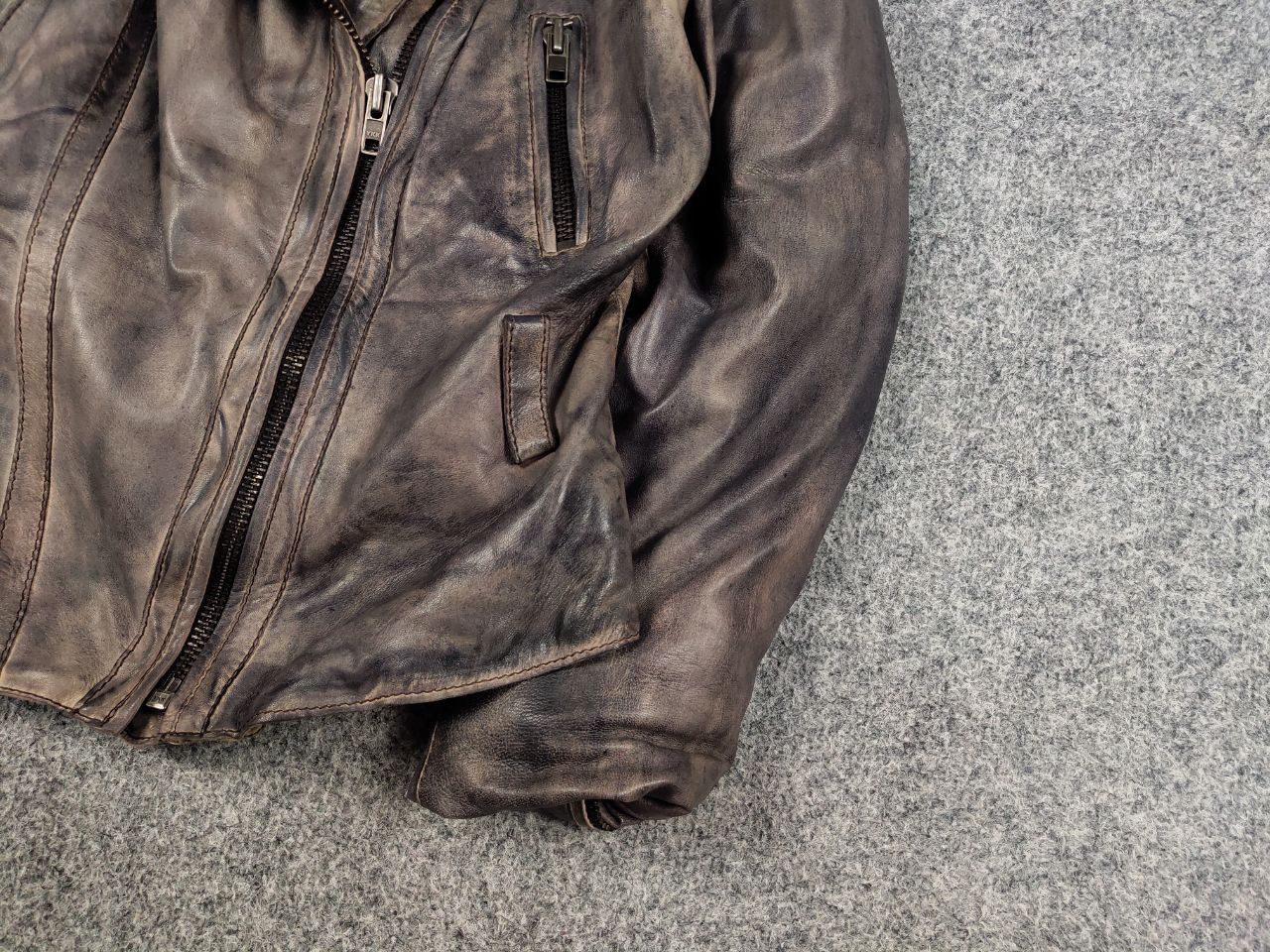 Muubaa Muubaa Designer Dyed Lamb leather Rider Biker Jacket Size M / US 6-8 / IT 42-44 - 5 Thumbnail