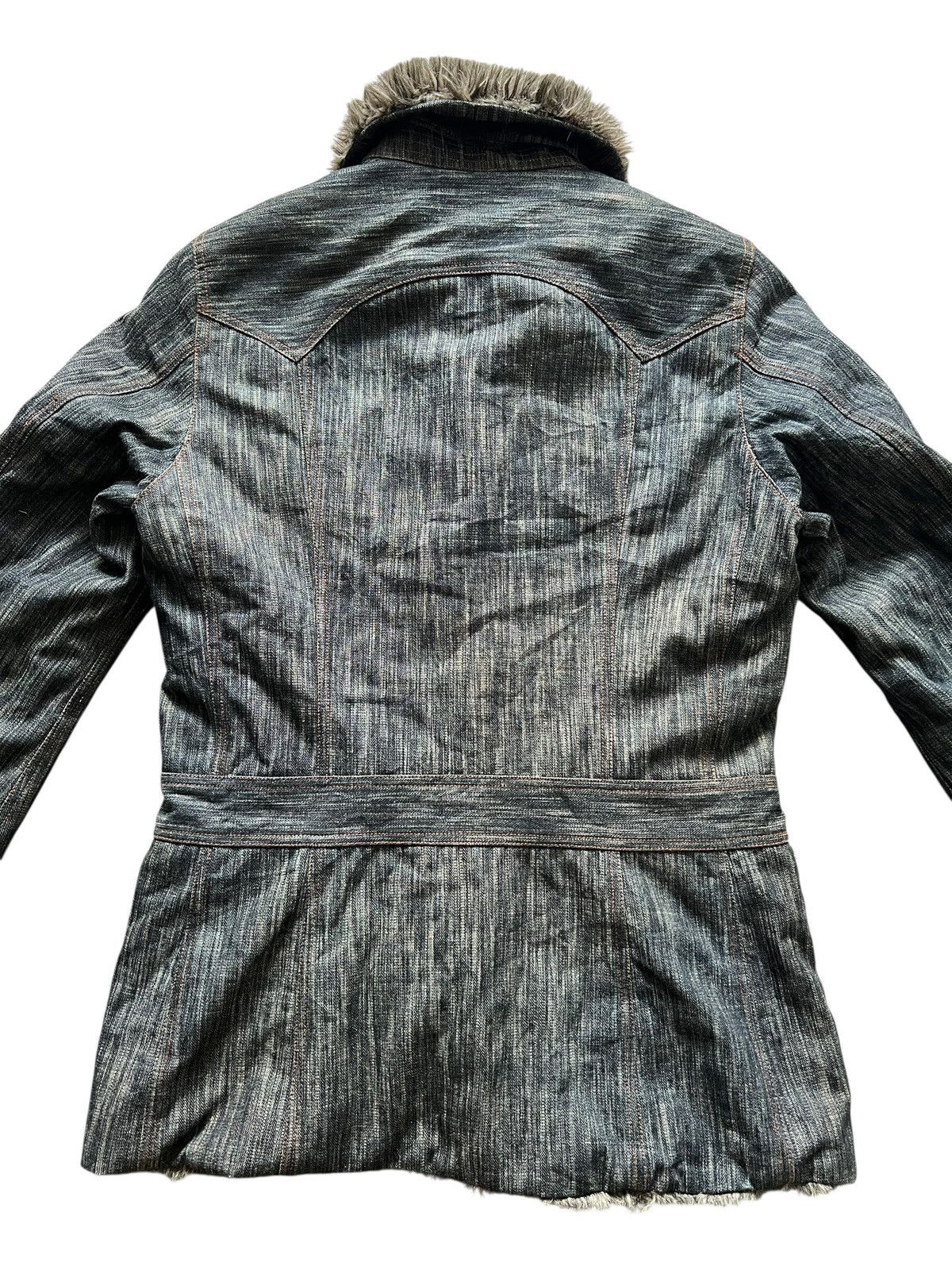 Nicole Club Nicole Club Fur Denim Jacket 4 Pockets Size US L / EU 52-54 / 3 - 8 Thumbnail