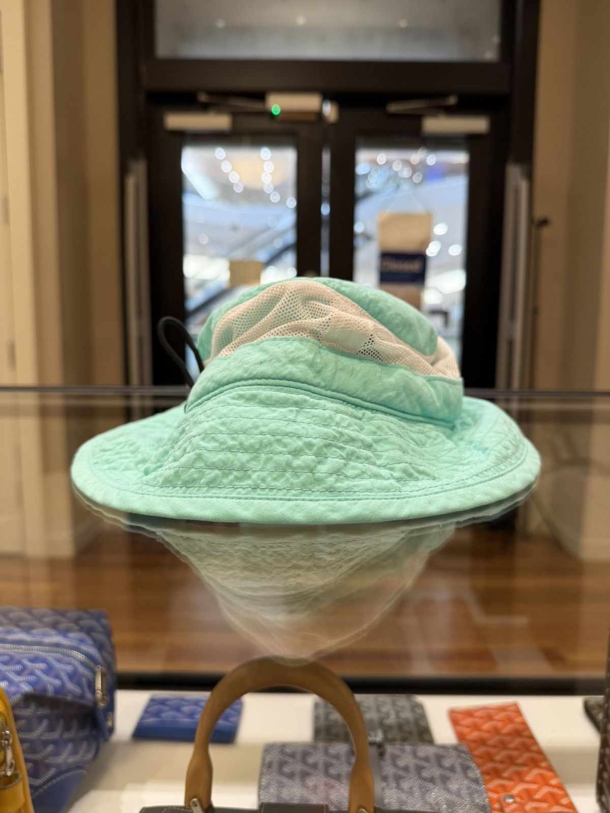 Supreme Supreme Mesh Crusher Bucket Hat - Blue Size ONE SIZE - 3 Thumbnail