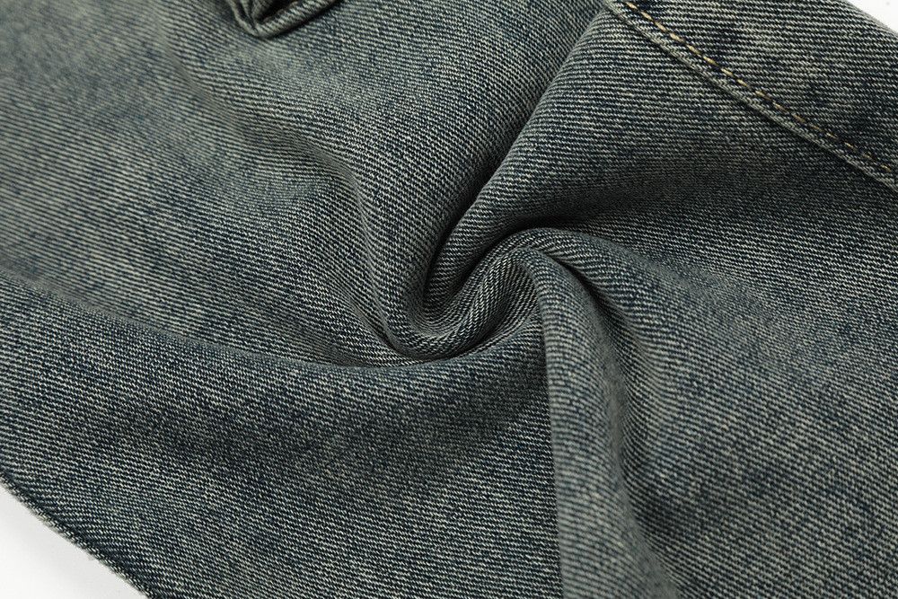 Japanese Brand × Jean Men's multi-pocket punk washed distressed cargo jeans Size US 32 / EU 48 - 6 Thumbnail
