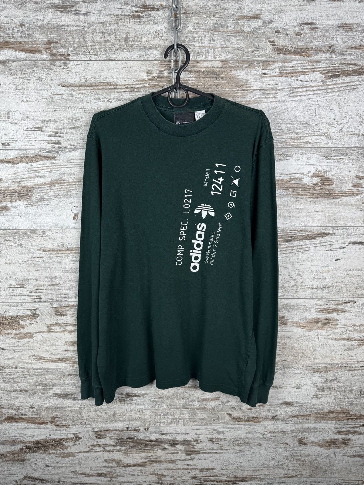 Adidas × Alexander Wang Mens Vintage Adidas alexander wang longsleeve t-shirt tee Size US M / EU 48-50 / 2 - 1 Thumbnail