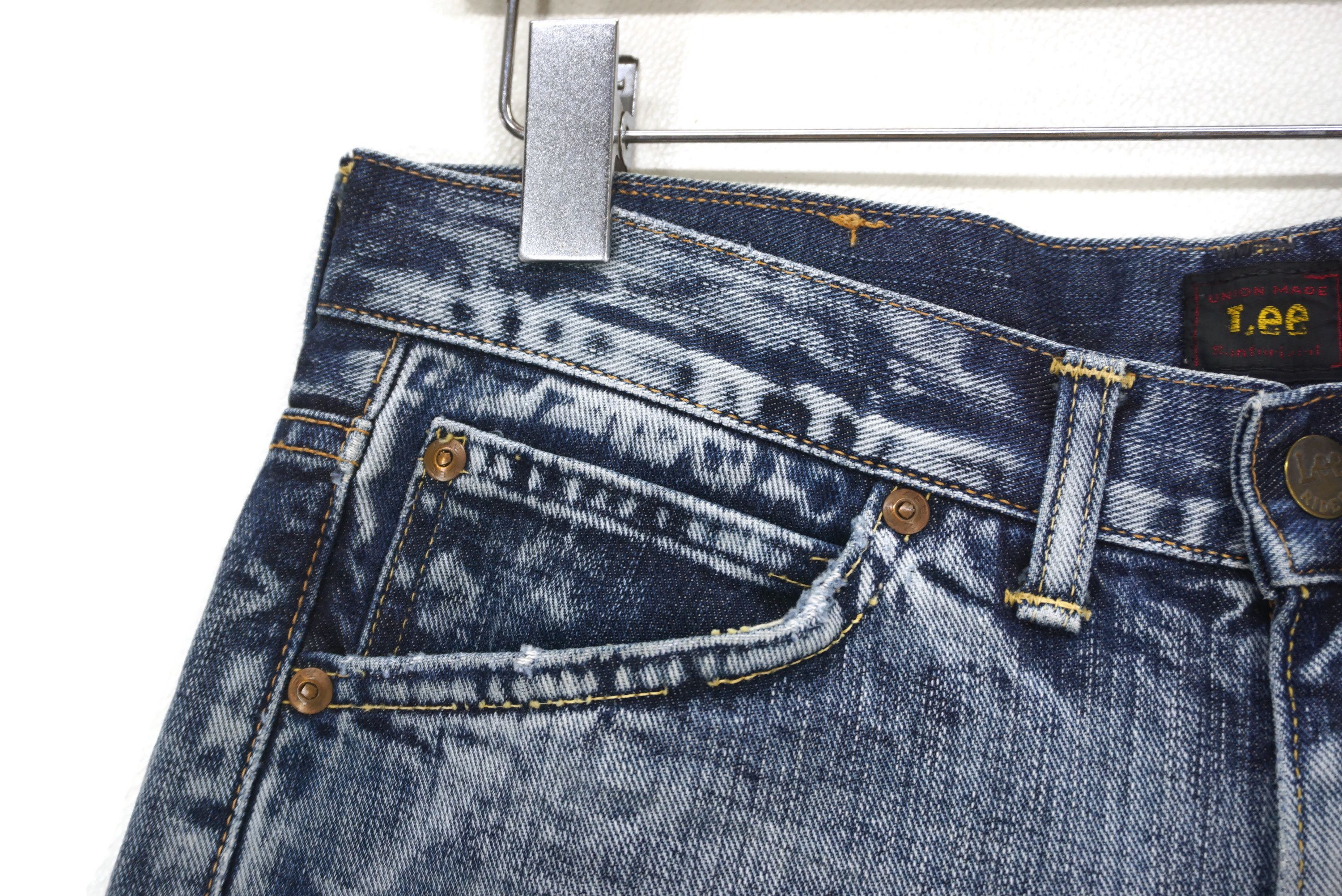 Lee Lee Riders Jeans Size W31xL29.5 Union Made Sanforized Denim Size US 31 - 4 Thumbnail