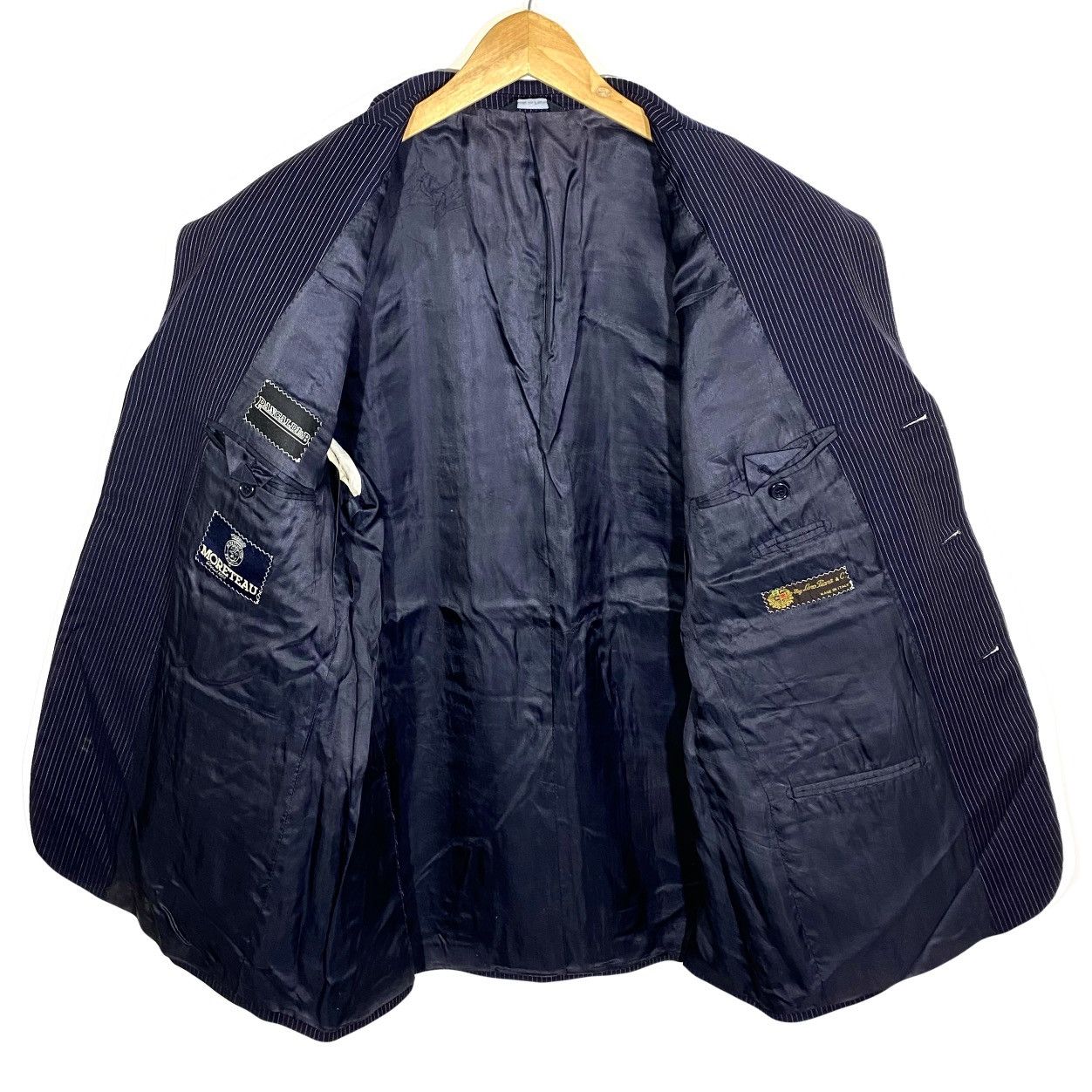 Loro Piana Veste De Costume Rayures Vintage Pancaldi & B x Loro Piana Size 44L - 3 Thumbnail