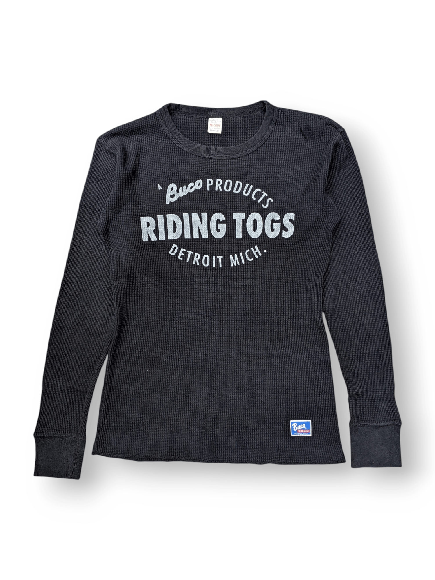 The Real McCoy's Buco 'Riding Togs' by The Real McCoy's Waffle Knit T shirt Size US M / EU 48-50 / 2 - 1 Thumbnail