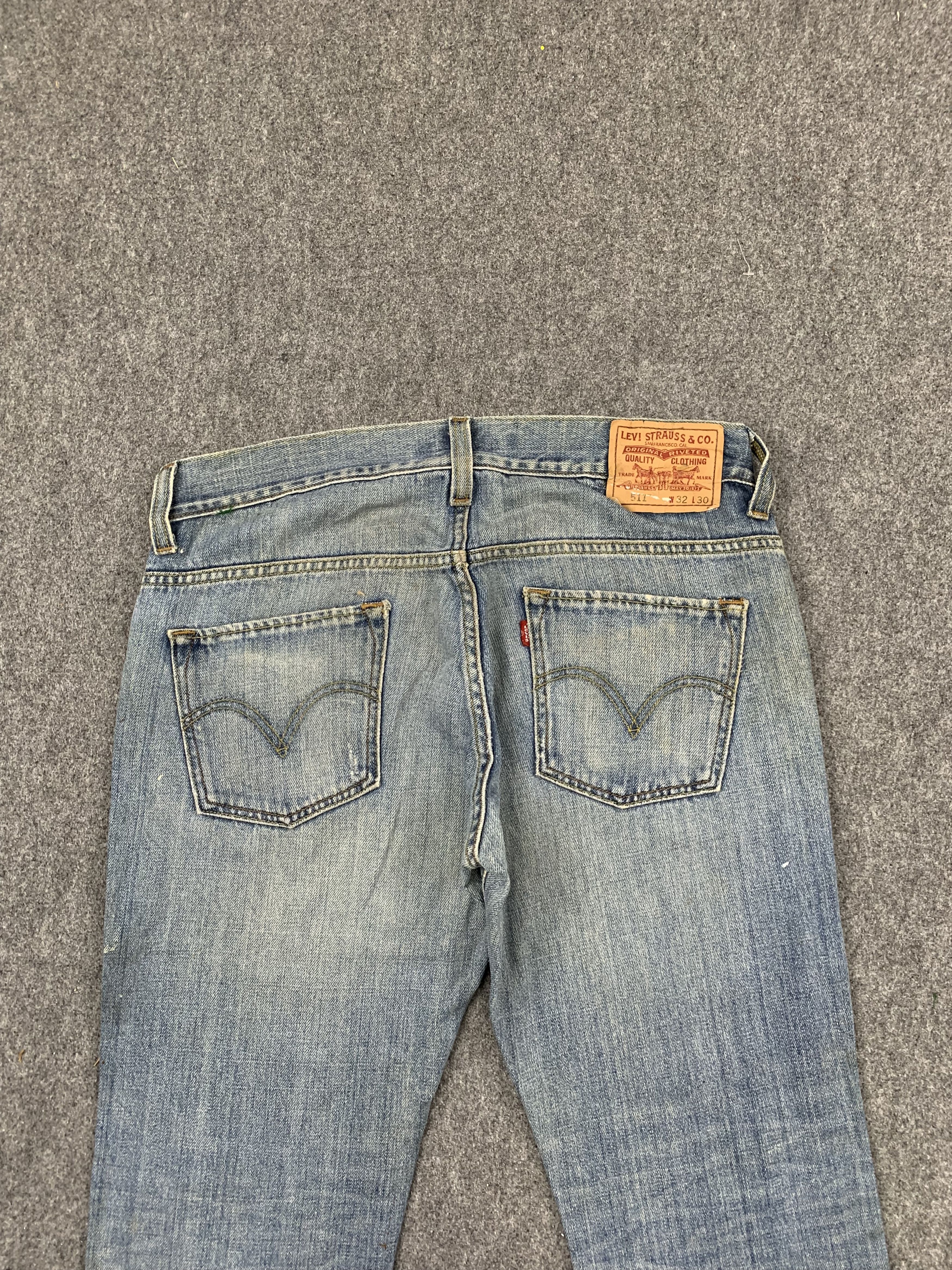 Levi's Vintage Levis 511 Faded Blue Jeans DP1780 Size US 32 / EU 48 - 4 Thumbnail