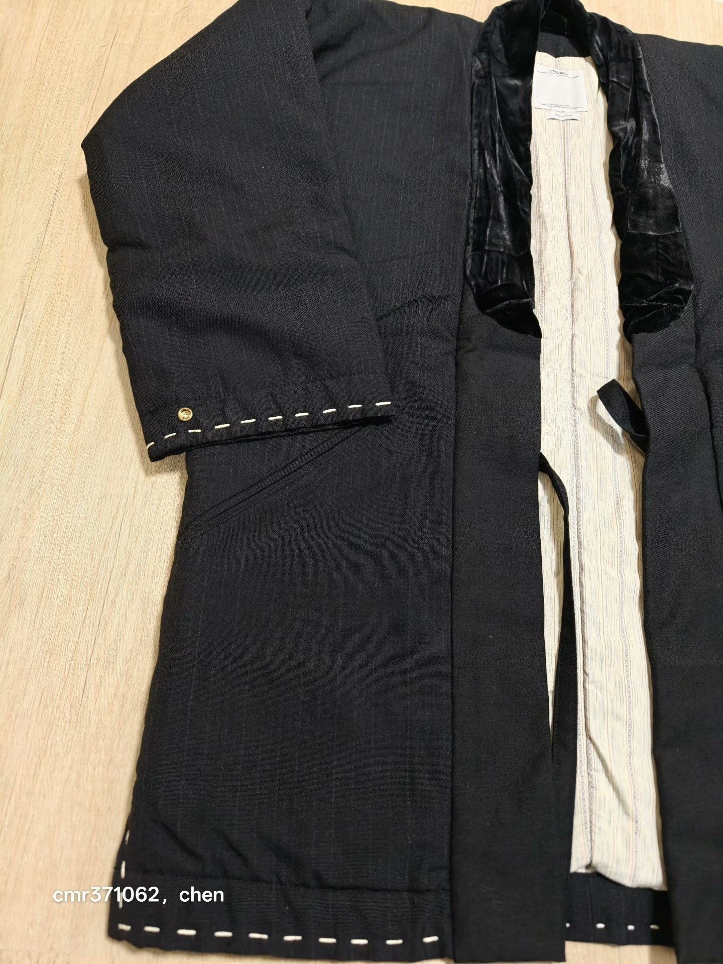 Visvim VISVIM 16AW DOTERA Wool Stripe Coat Size US M / EU 48-50 / 2 - 2 Thumbnail