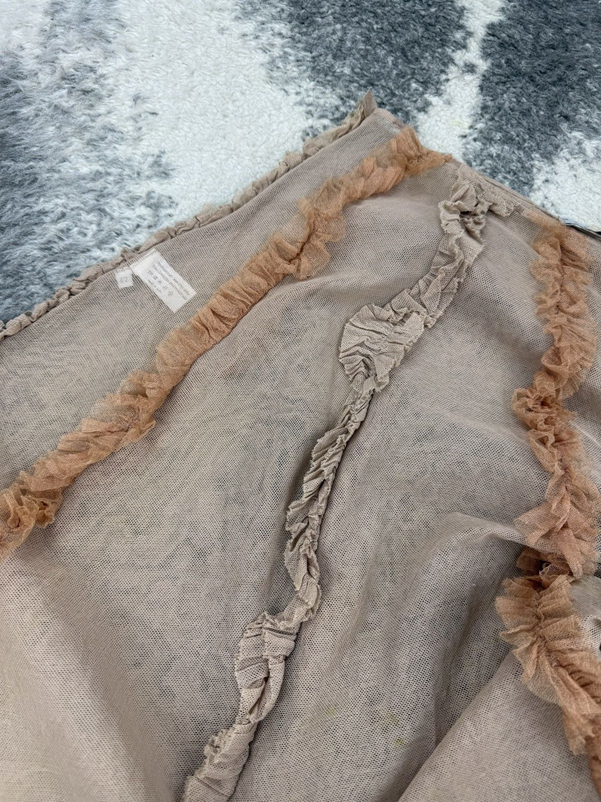 Marni MARNI Mesh Fairy Boho Skirt Size 28" / US 6 / IT 42 - 5 Thumbnail