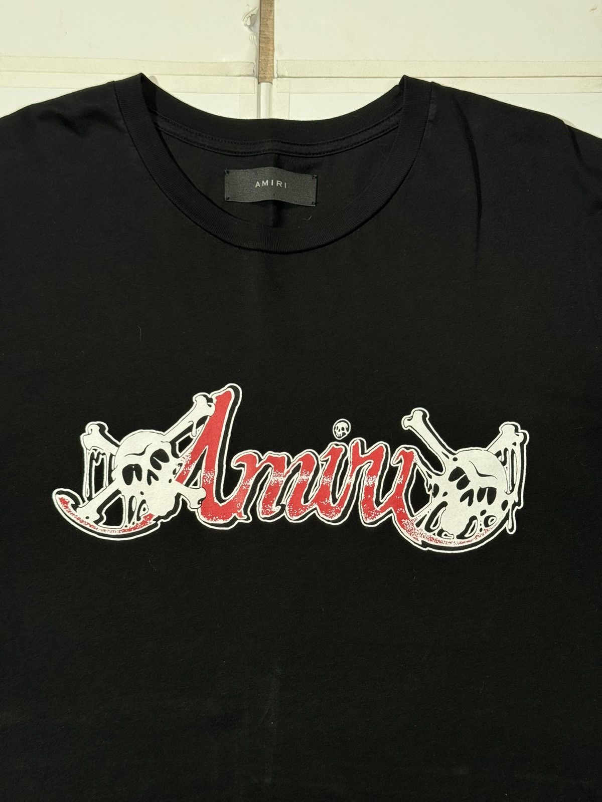 Amiri Amiri Motley Crue Logo Tee Sz XL Size US XL / EU 56 / 4 - 2 Thumbnail