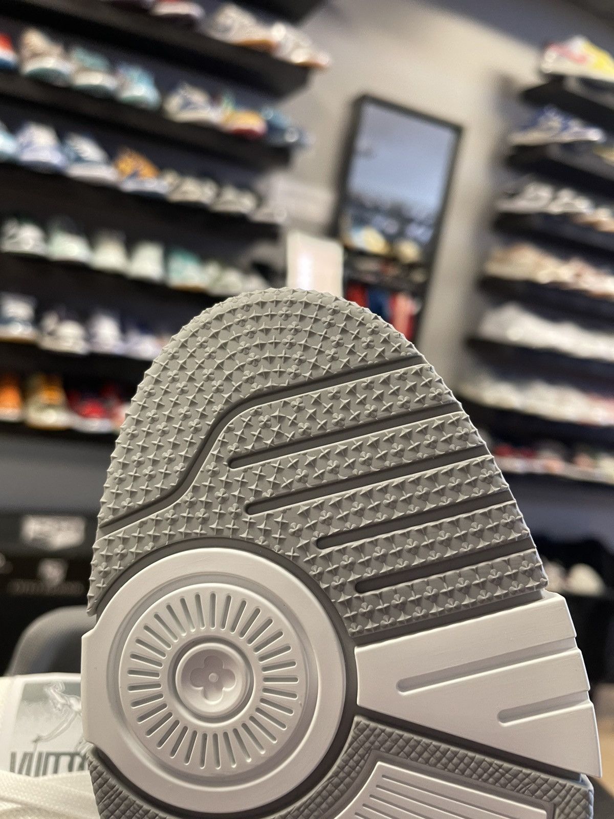 Louis Vuitton Size 5UK/6US - Louis Vuitton Trainer Grey Brand New 1ADF0Y Size US 6 / EU 39 - 11 Thumbnail
