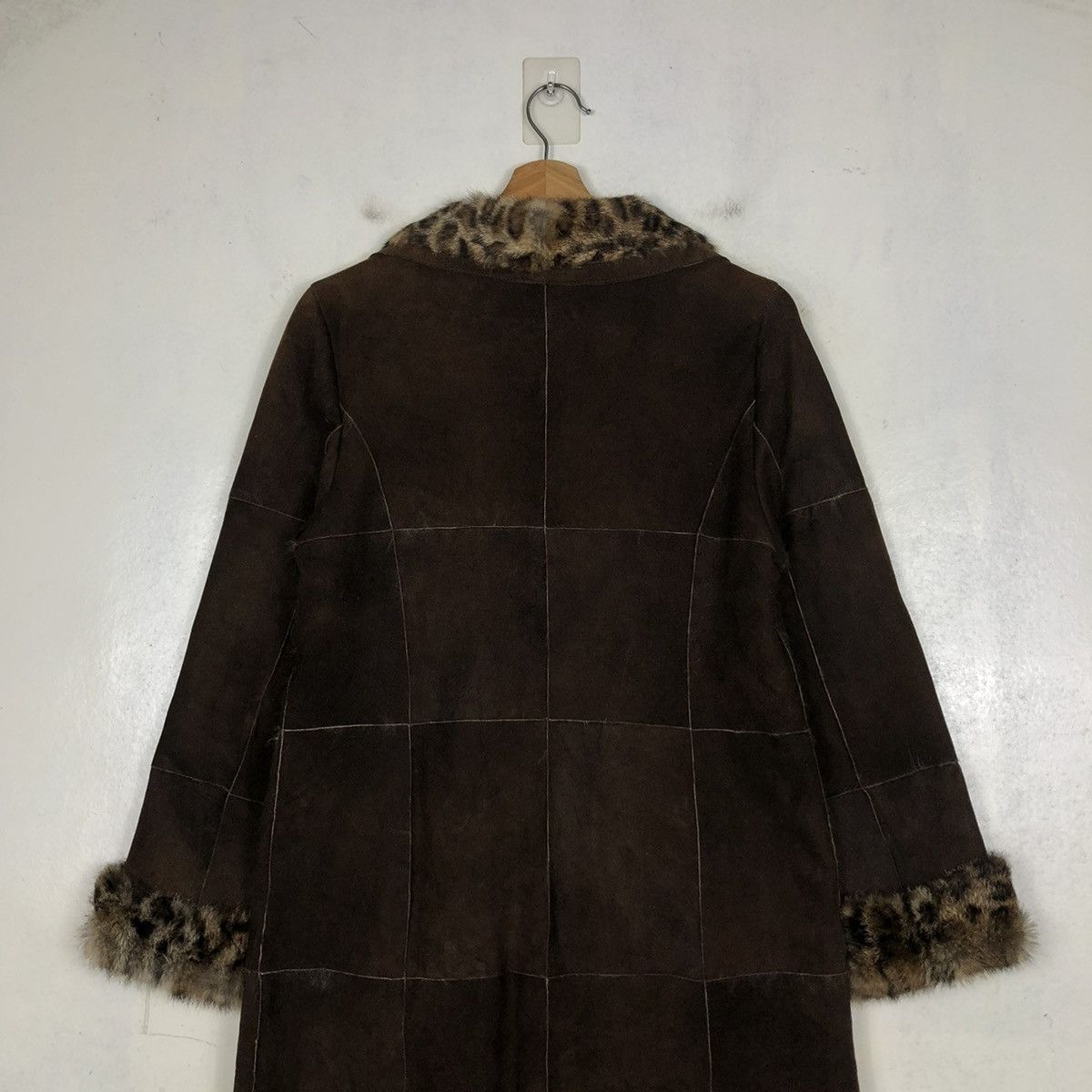 Vintage 📌VINTAGE BIKER SHEARLING LEATHER JACKET GEORGES RECH PARIS Size US M / EU 48-50 / 2 - 11 Thumbnail