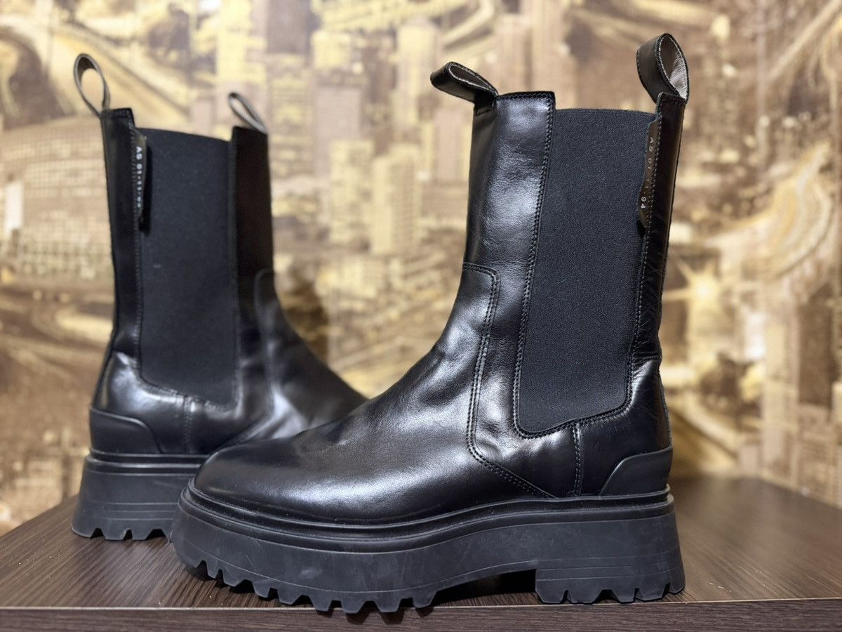 Allsaints AllSaints Boots Amber Black Leather Size 39 Size US 9 / IT 39 - 1 Thumbnail