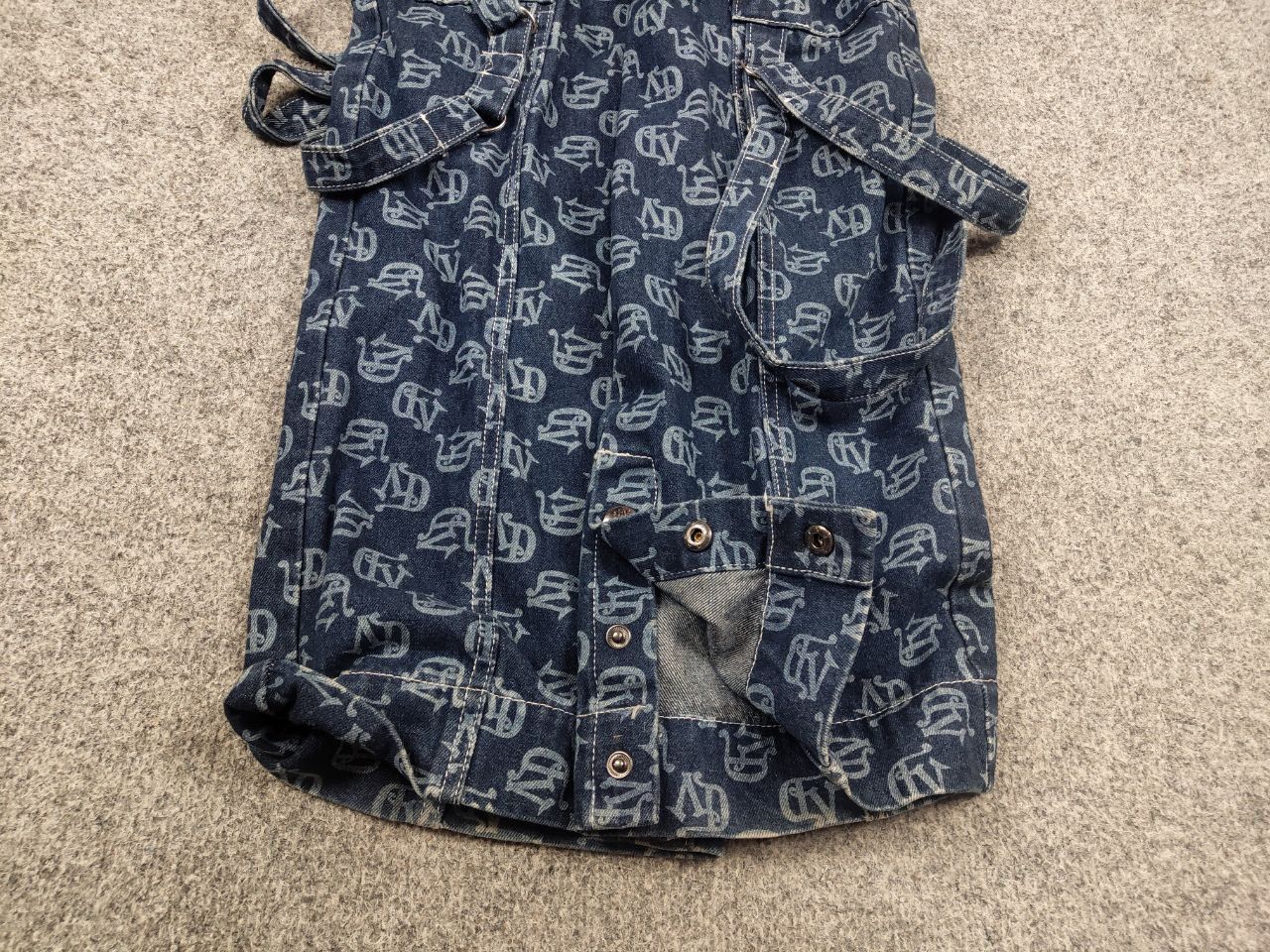 Von Dutch Vintage Von Dutch Y2K Print Cargo Baggy Bomdage Jeans Size US 30 / EU 46 - 6 Thumbnail
