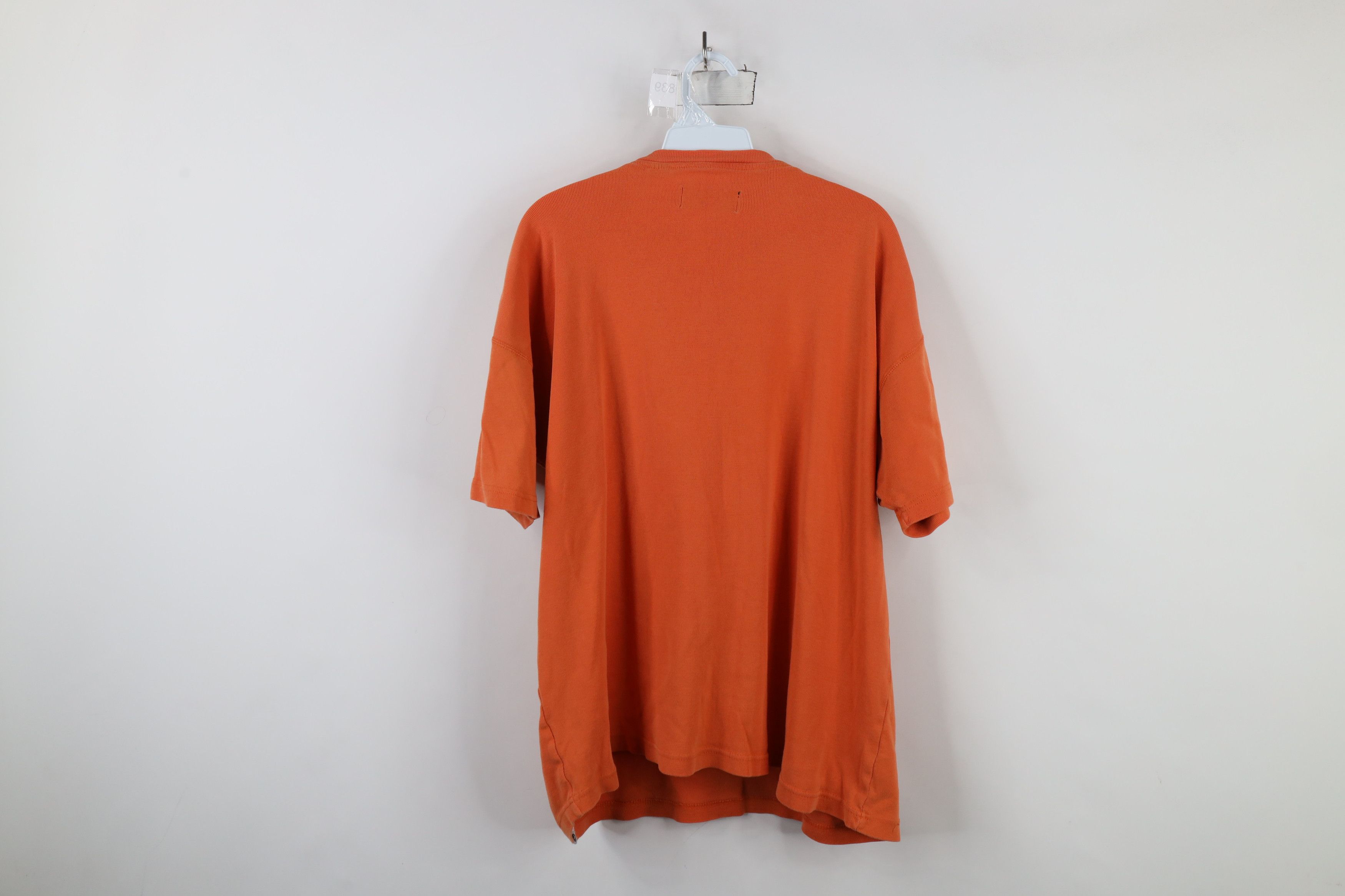 Vintage Vintage 90s Streetwear Baggy Fit Ribbed Knit Henley T-Shirt Size US L / EU 52-54 / 3 - 8 Thumbnail