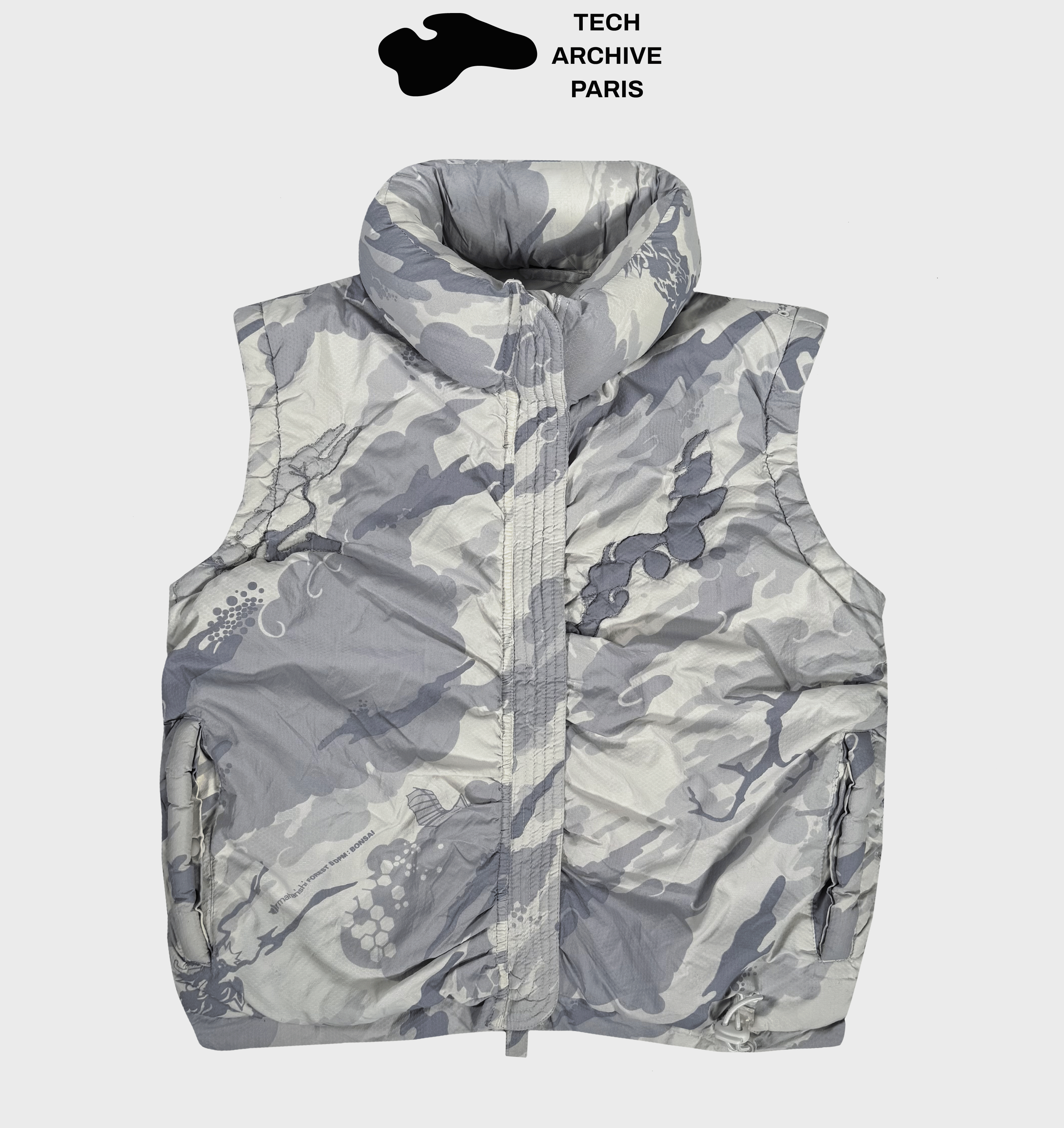 Maharishi Maharishi Forest DPM : Bonsai - White Camo Puffer Jacket Size US M / EU 48-50 / 2 - 1 Thumbnail