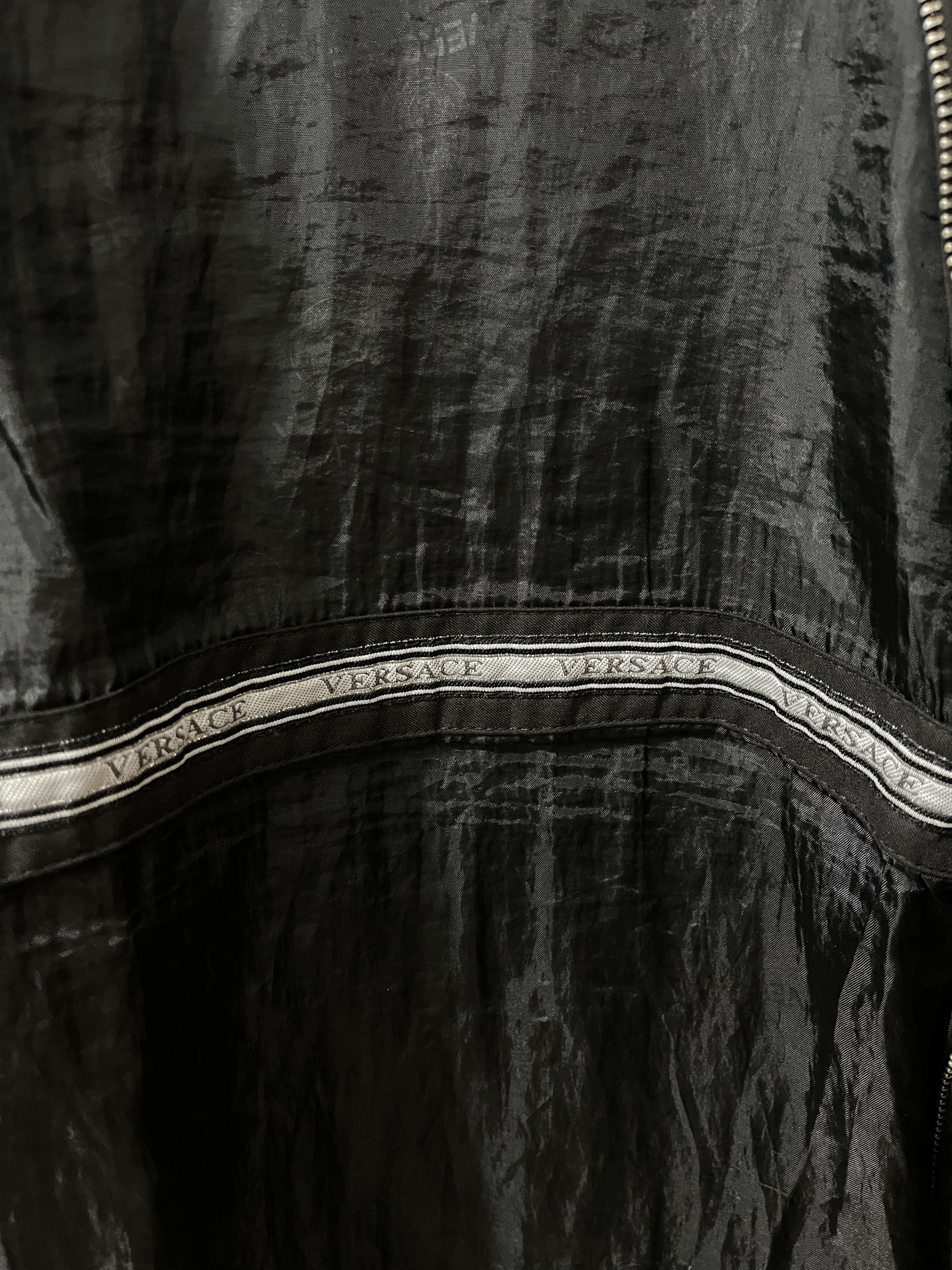 Versace Vintage Versace Ittiere Black Jacket Size US XL / EU 56 / 4 - 7 Thumbnail