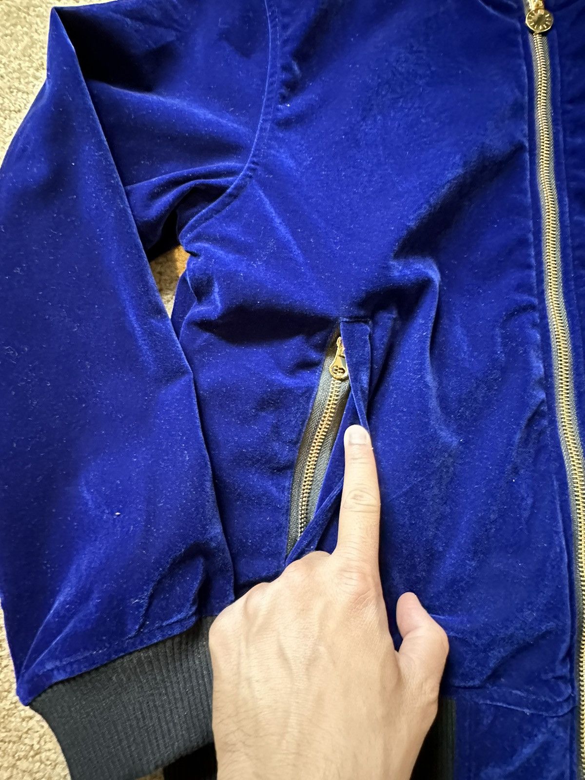 Other Timeless Piece Custom Reversible Bomber Jacket Blue Size US S / EU 44-46 / 1 - 3 Thumbnail