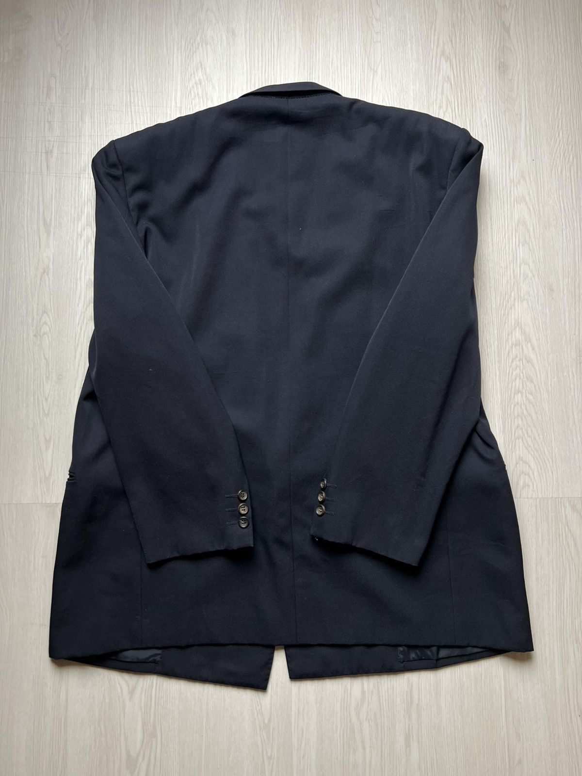 Comme des Garcons Homme Plus Aw1992 Vintage Comme Des Garcons Homme Blazer Jacket Size US L / EU 52-54 / 3 - 3 Thumbnail