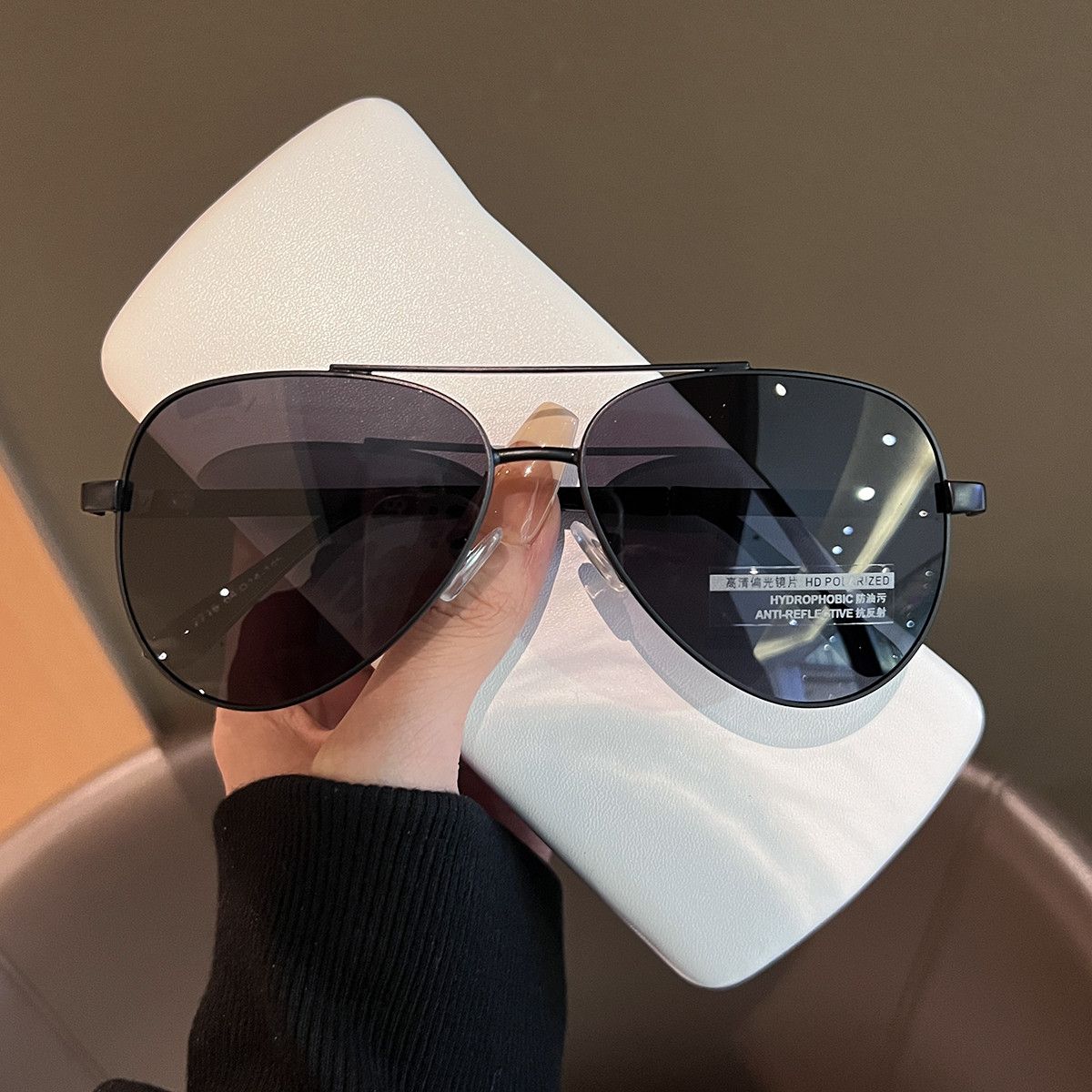 VIBE Retro Street ins style custom avant-garde sunglasses Size ONE SIZE - 5 Thumbnail