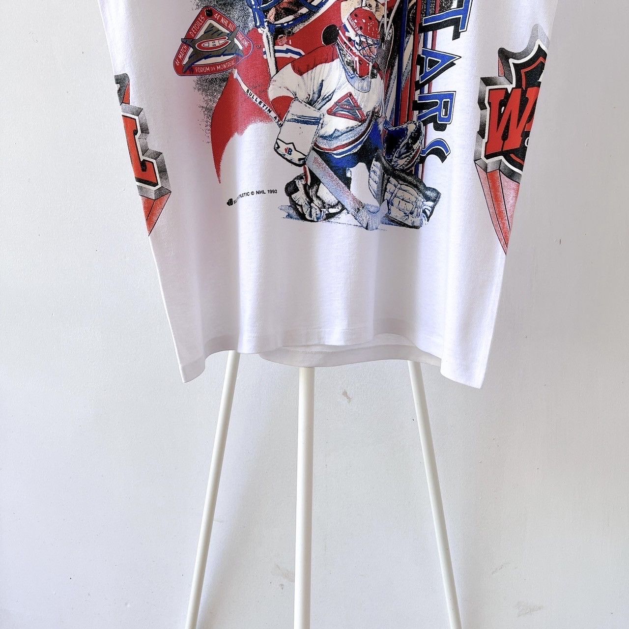 Vintage 90s Montreal Canadiens hockey OVP t-shirt/ XL Size US XL / EU 56 / 4 - 4 Thumbnail