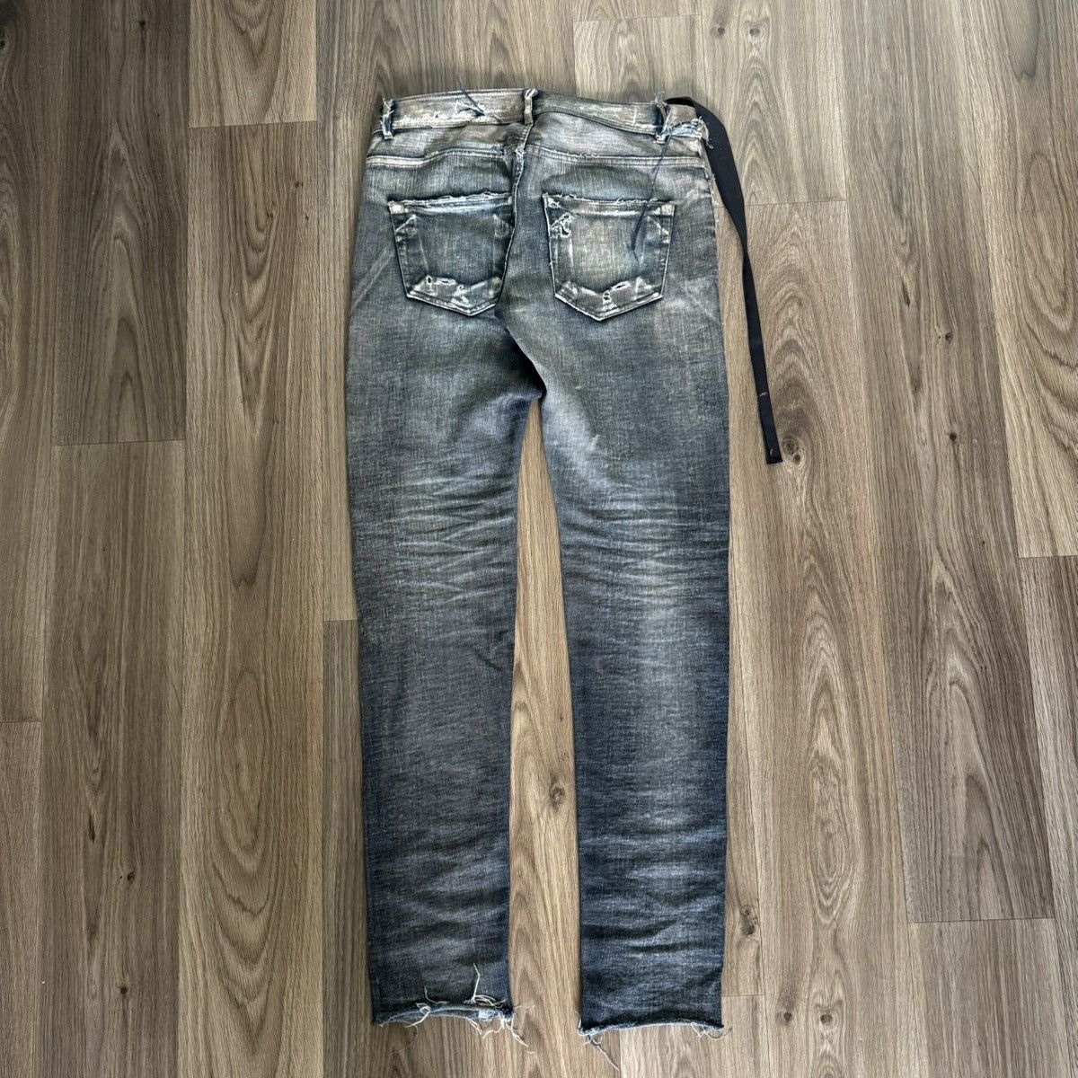 Rick Owens rick owens fw07 “exploder” dust detroit cut denim Size US 31 - 2 Thumbnail