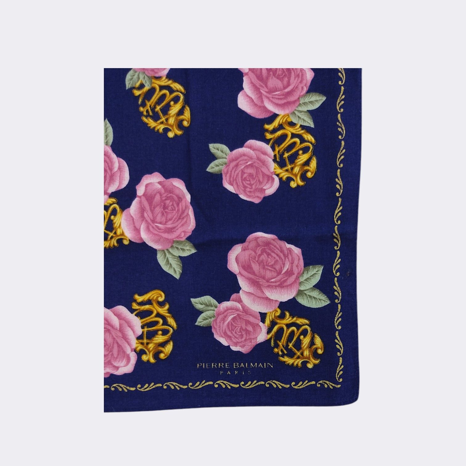 Pierre Balmain Vintage Pierre Balmain Handkerchief Neckerchief H188K Size ONE SIZE - 3 Thumbnail