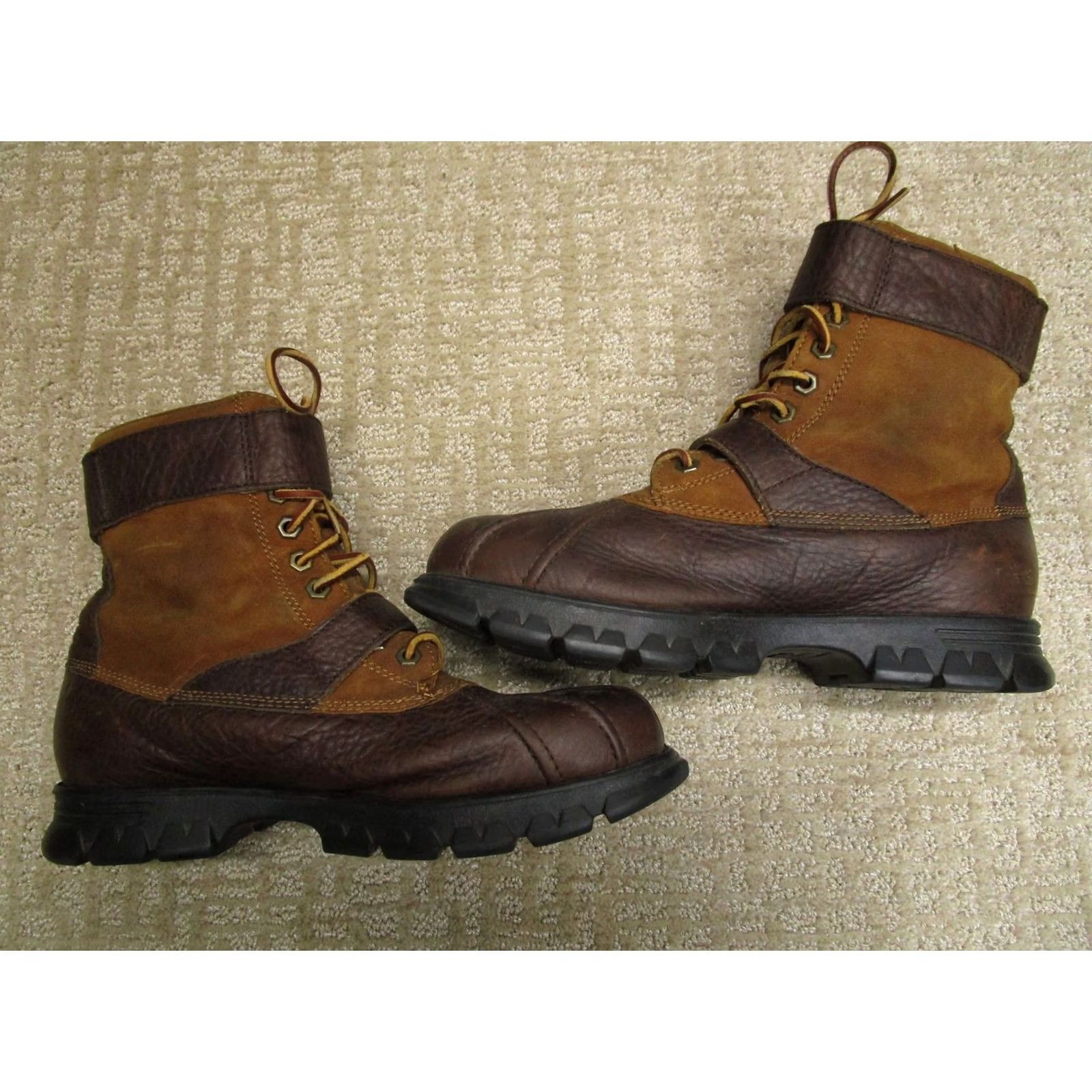 Polo Ralph Lauren Polo Ralph Lauren Boots Mens Size 8D Brown Leather Buckle DRAX-BO-WBT Outdoor Boots Mens 8D Brown Leather Buckle DRAX-BO-WBT Outdoor Size US M / EU 48-50 / 2 - 7 Thumbnail