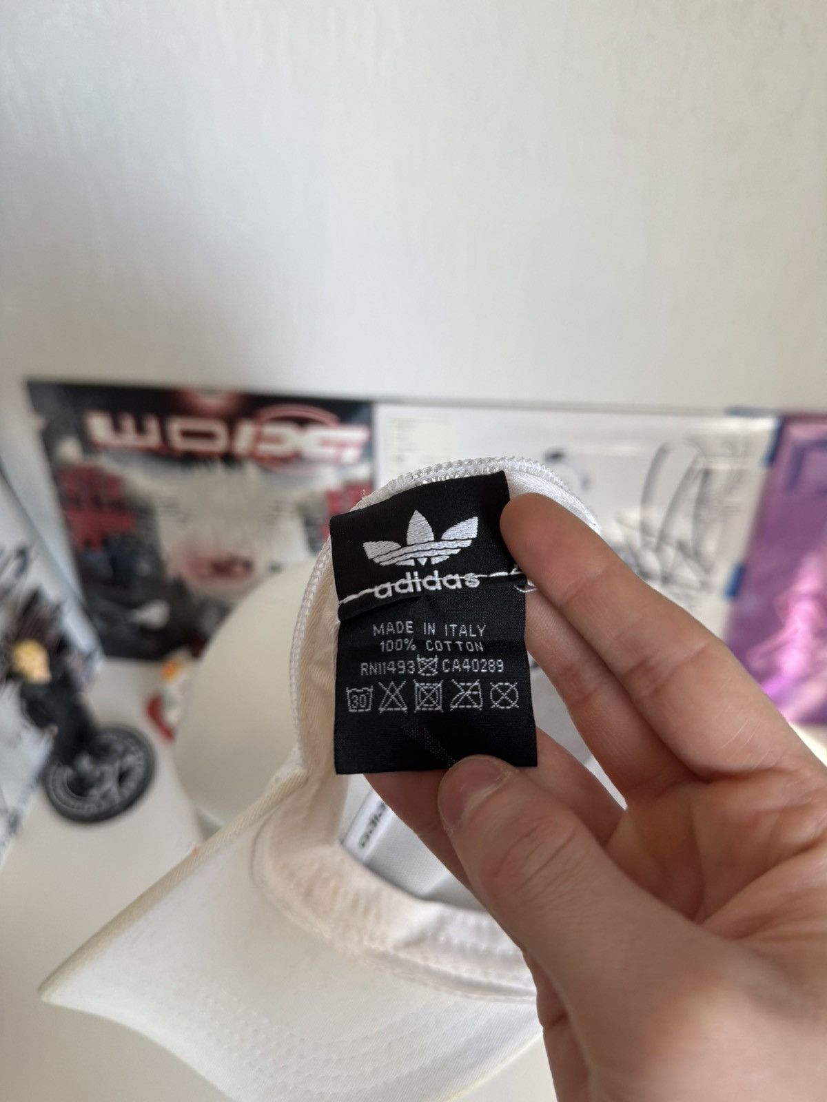 Adidas Adidas Originals White Mesh Trucker Cap Size ONE SIZE - 8 Thumbnail