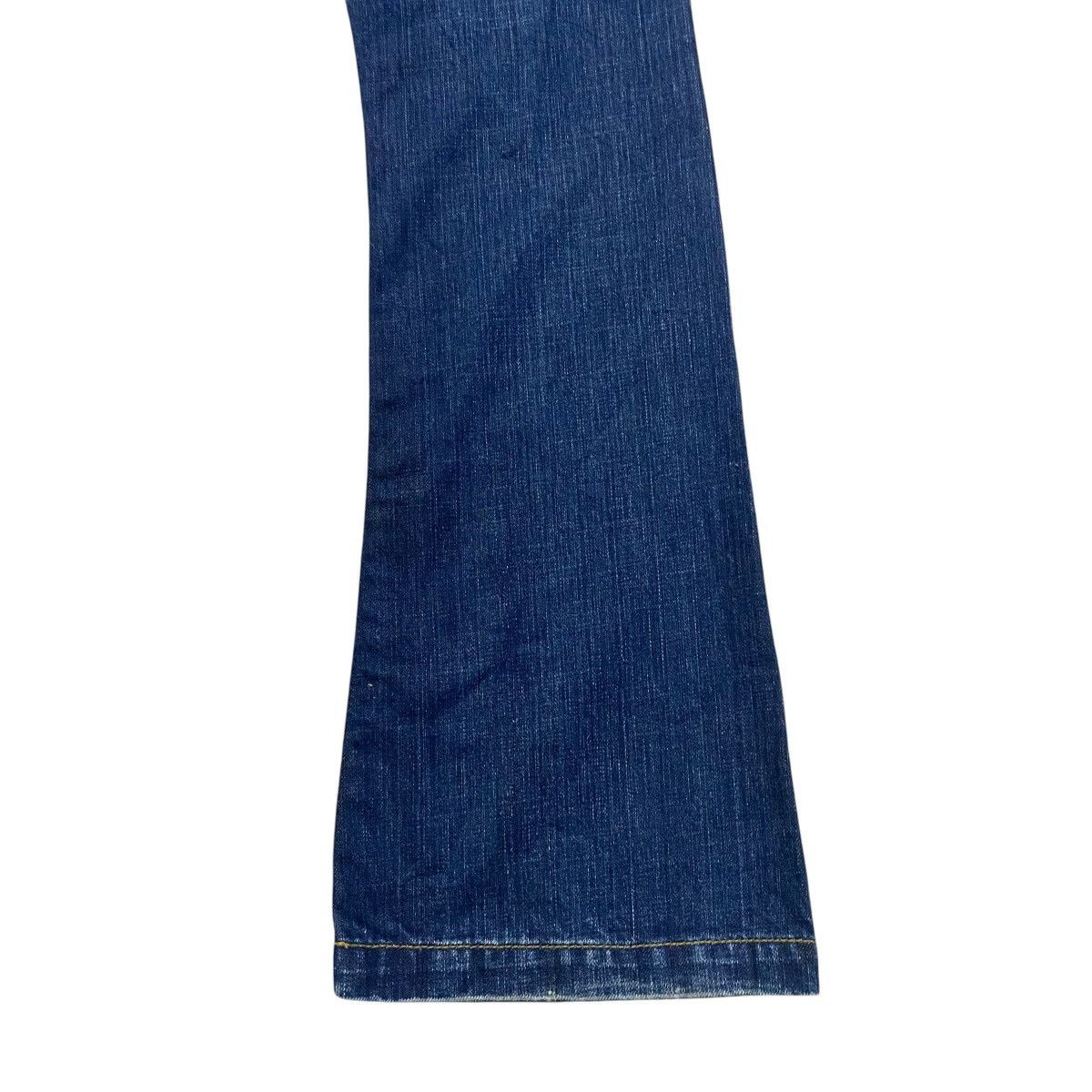 Japanese Brand Japanese Brand Leather Pocket Denim Flare Jeans Size US 27 - 14 Thumbnail