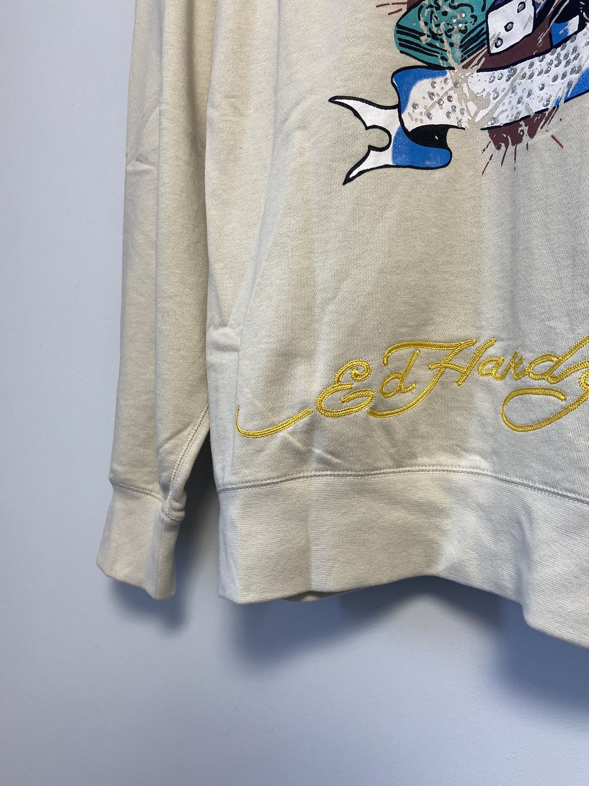 Ed Hardy Ed hardy by Christian Audigier Hoodie Zip Y2K style Size US XXL / EU 58 / 5 - 4 Thumbnail