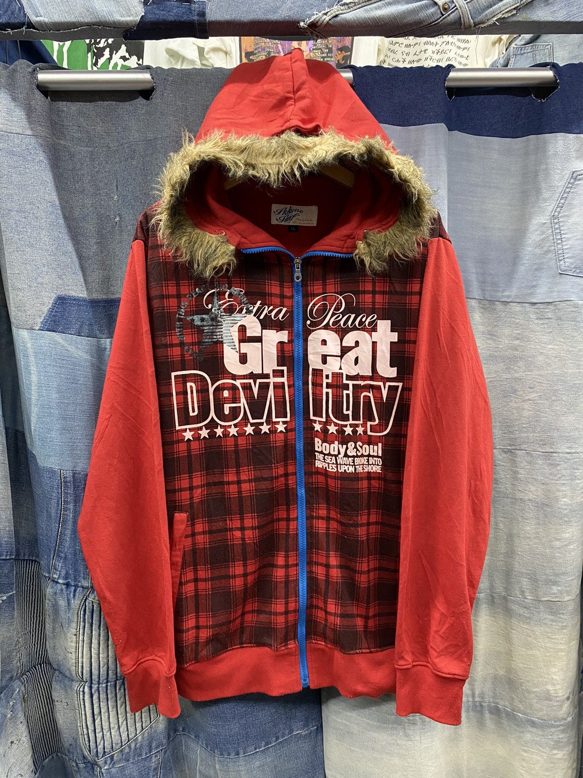 Hysteric Glamour × If Six Was Nine devil try body& soul fur hoodie japanese brand Size US L / EU 52-54 / 3 - 1 Thumbnail