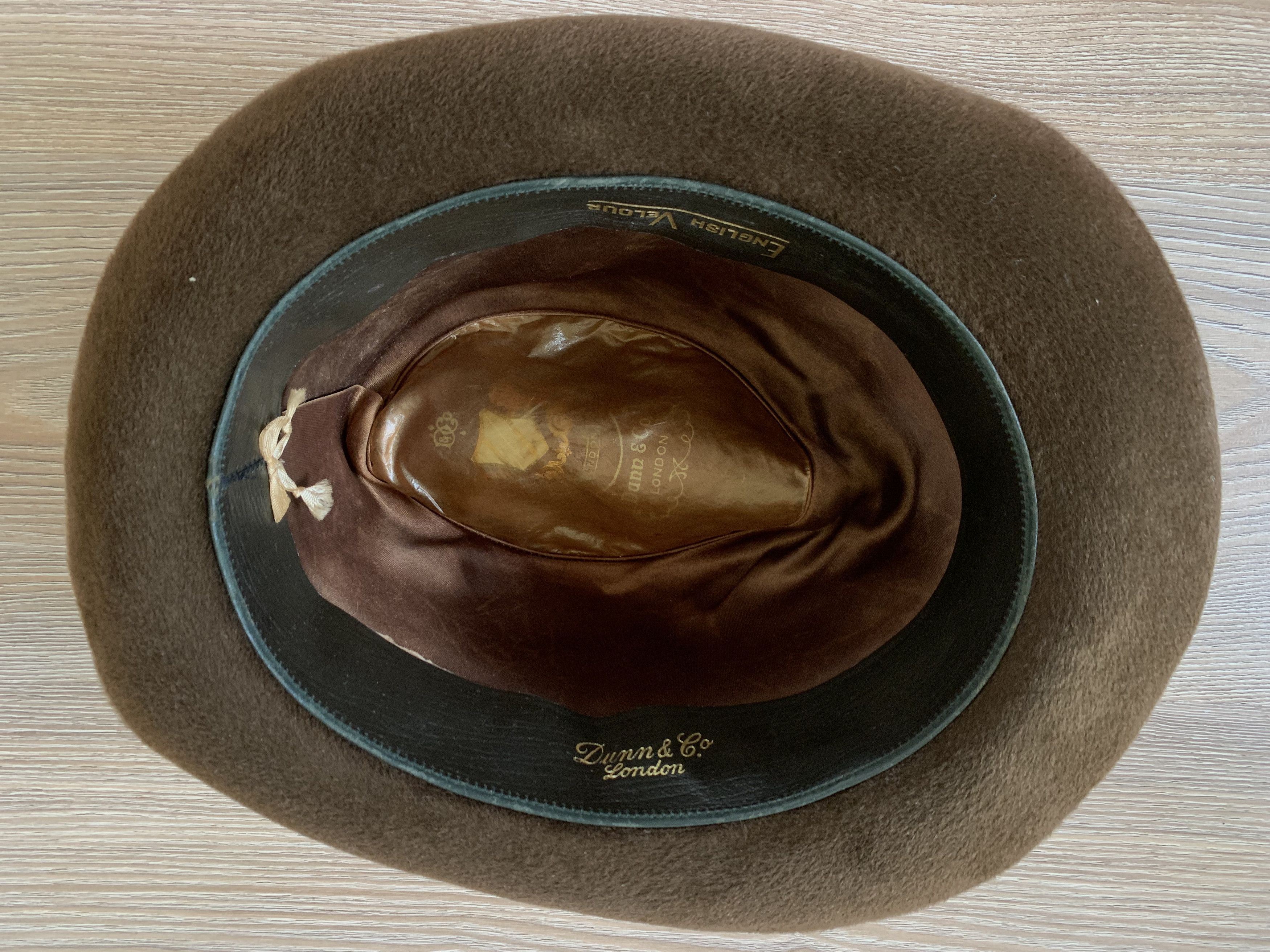Designer Vintage Rare Retro Dunn & Co Velour Hat Size ONE SIZE - 7 Thumbnail