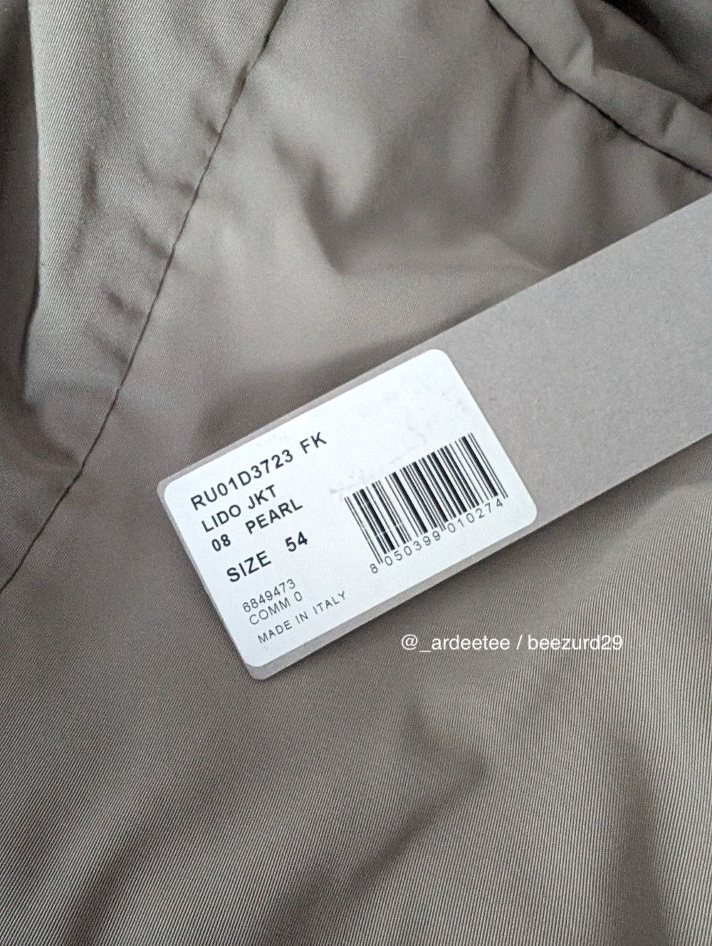 Rick Owens 💥 SAMPLE LIDO JACKET/BLAZER BUFFALO HORN SS24 Size US L / EU 52-54 / 3 - 12 Thumbnail