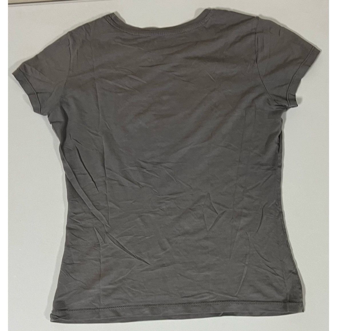 Armani Exchange Armani Exchange Gray Blue Logo Graphic T-Shirt Top Size S 💙🩶 Size S / US 4 / IT 40 - 4 Thumbnail