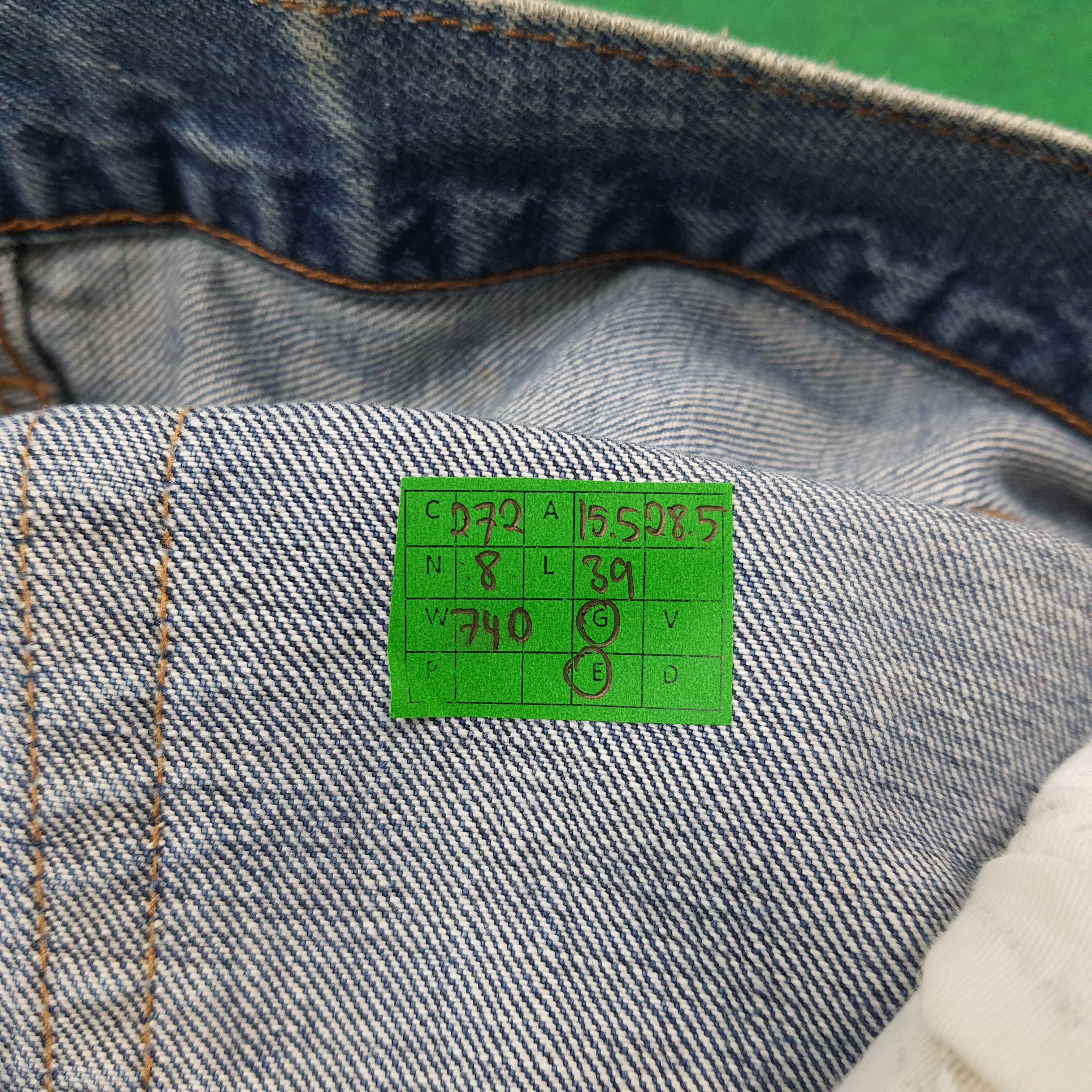 Levi's Vintage Levi's 502 Rare Redline Selvedge Jeans C272N8 Size US 32 / EU 48 - 12 Thumbnail