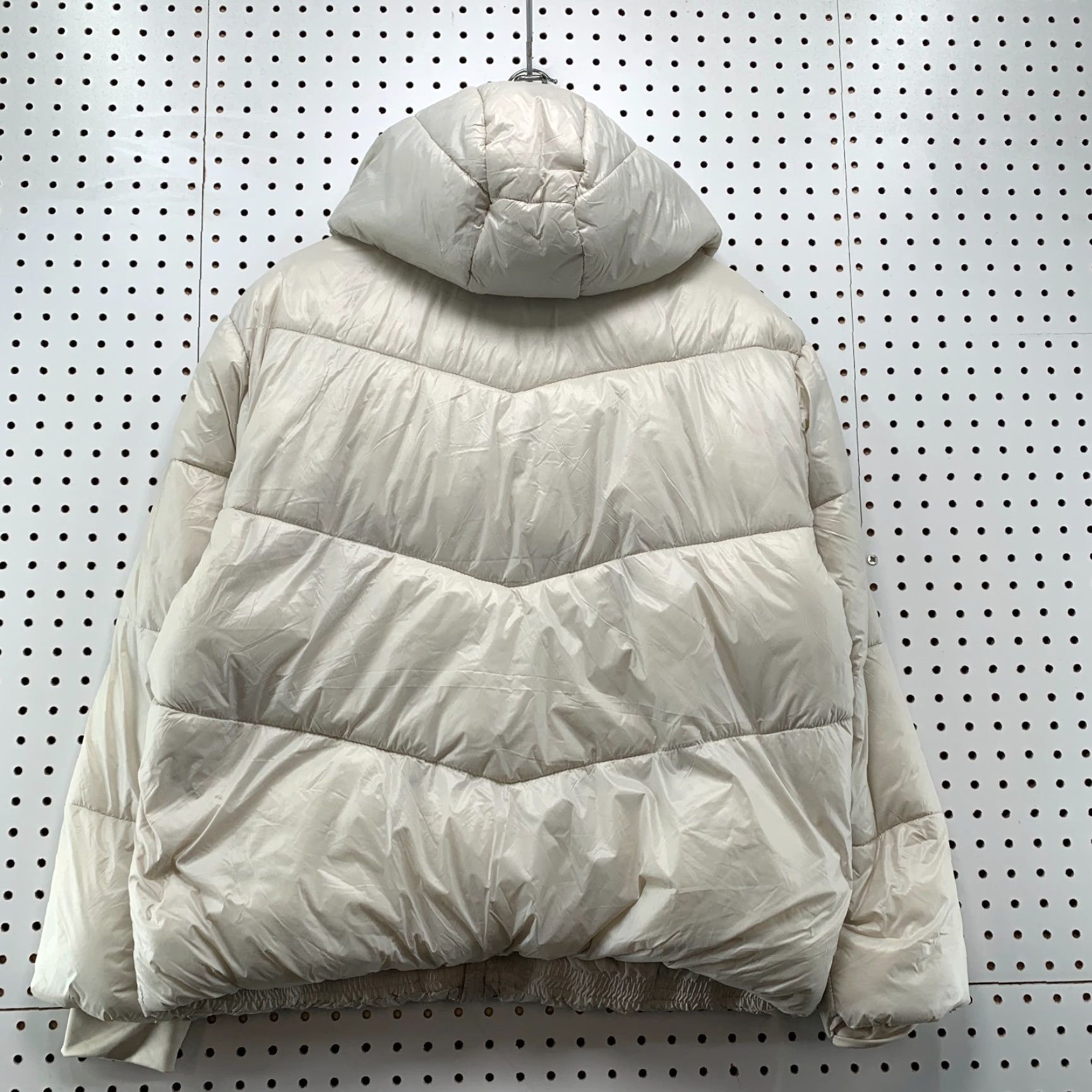 Spyder Spyder Jacket Puffer Hooded Womens L Ivory Lightweight Warm NWT 23.5x26 - NEW, Regular, Size L, Ironed? Size L / US 10 / IT 46 - 2 Thumbnail