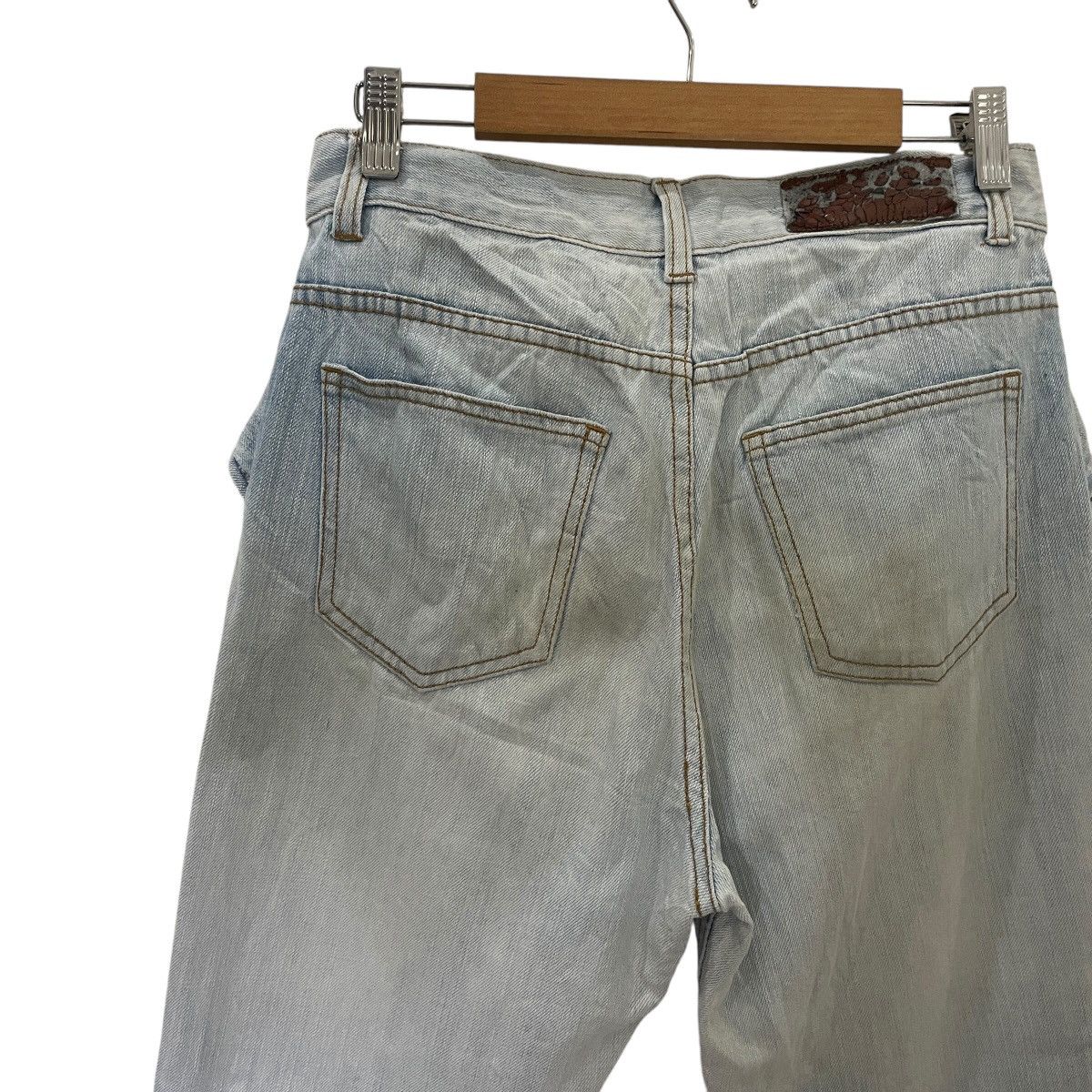 Japanese Brand Vintage Pink Latte Rare Denim Size 29" - 10 Thumbnail