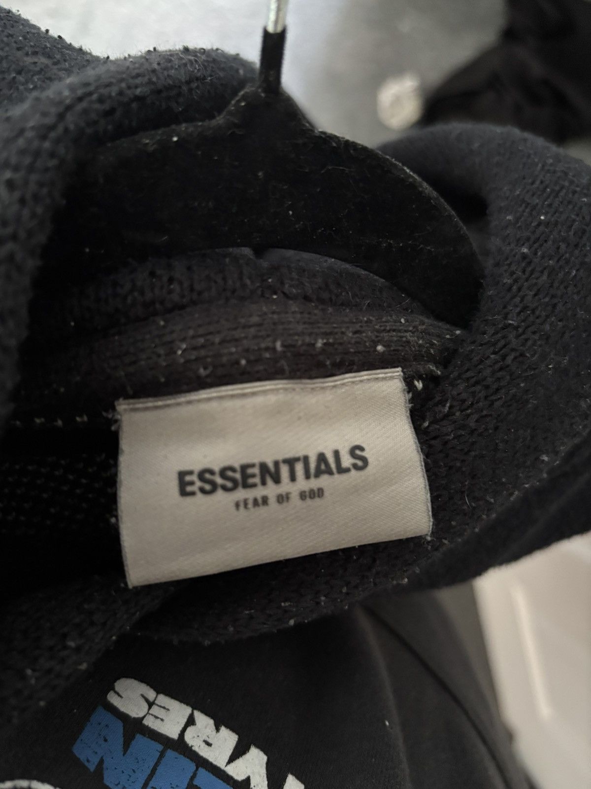 Fear of God Black Knitted Hoodie Esentials Fear Of God Size US M / EU 48-50 / 2 - 3 Thumbnail