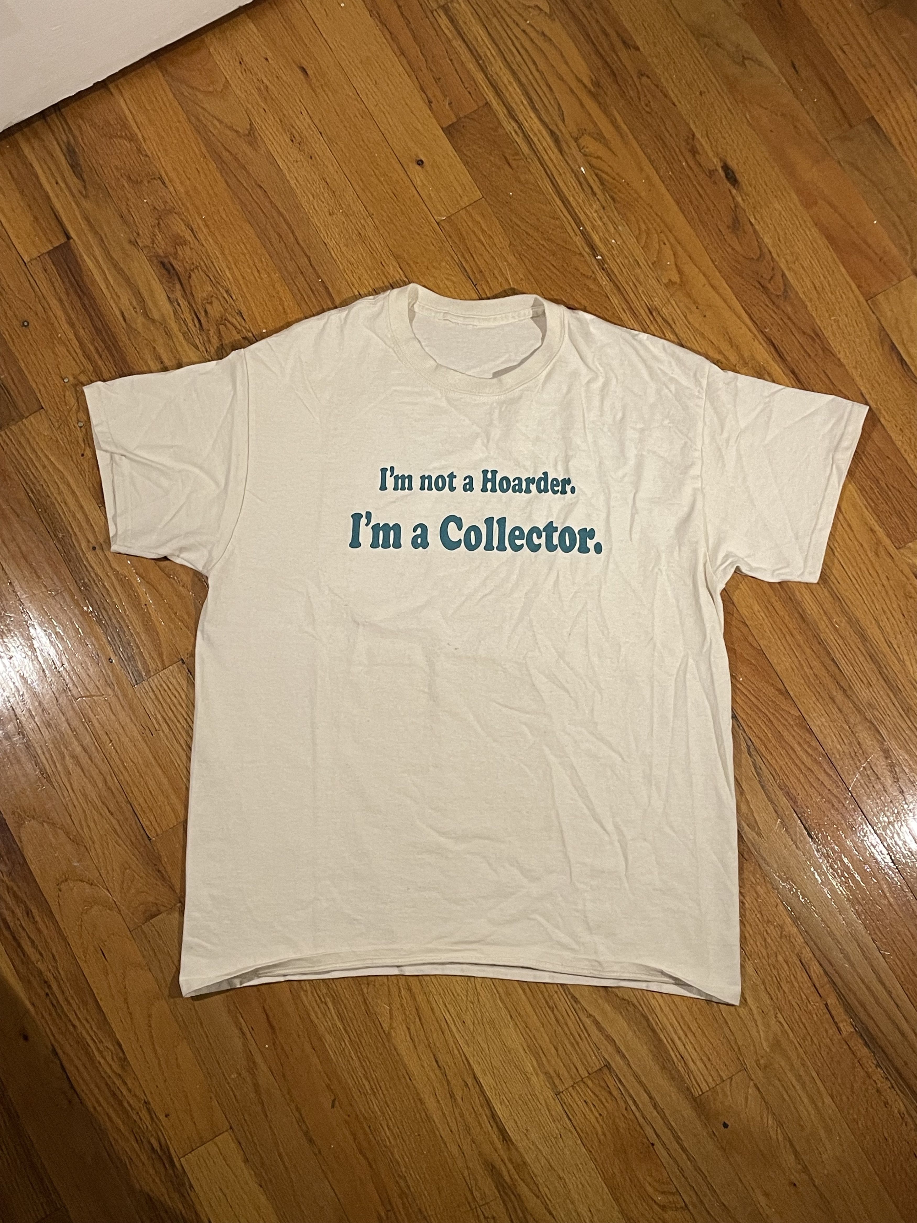 Vintage "im not a hoarder im a collector" shirt Size US L / EU 52-54 / 3 - 1 Thumbnail
