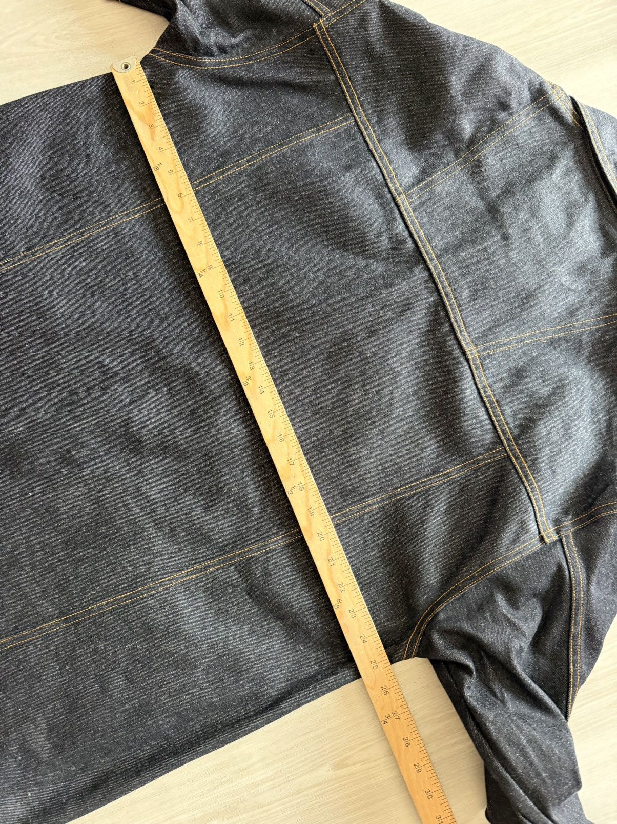 Vintage Vintage Veezo Denim Chore / Trucker Denim Jacket Sz L Russia Size US L / EU 52-54 / 3 - 4 Thumbnail