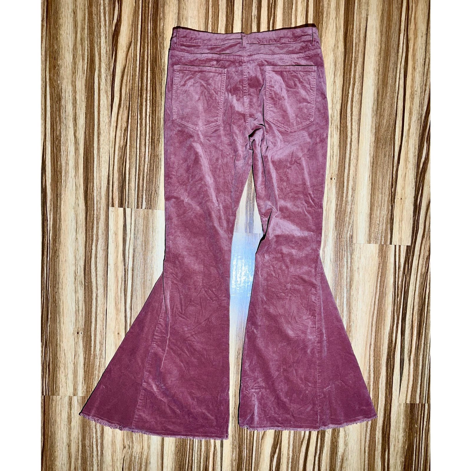 & Other Stories Pink Flare Jeans made by wisteria lane Size 34" / US 12 / IT 48 - 7 Thumbnail